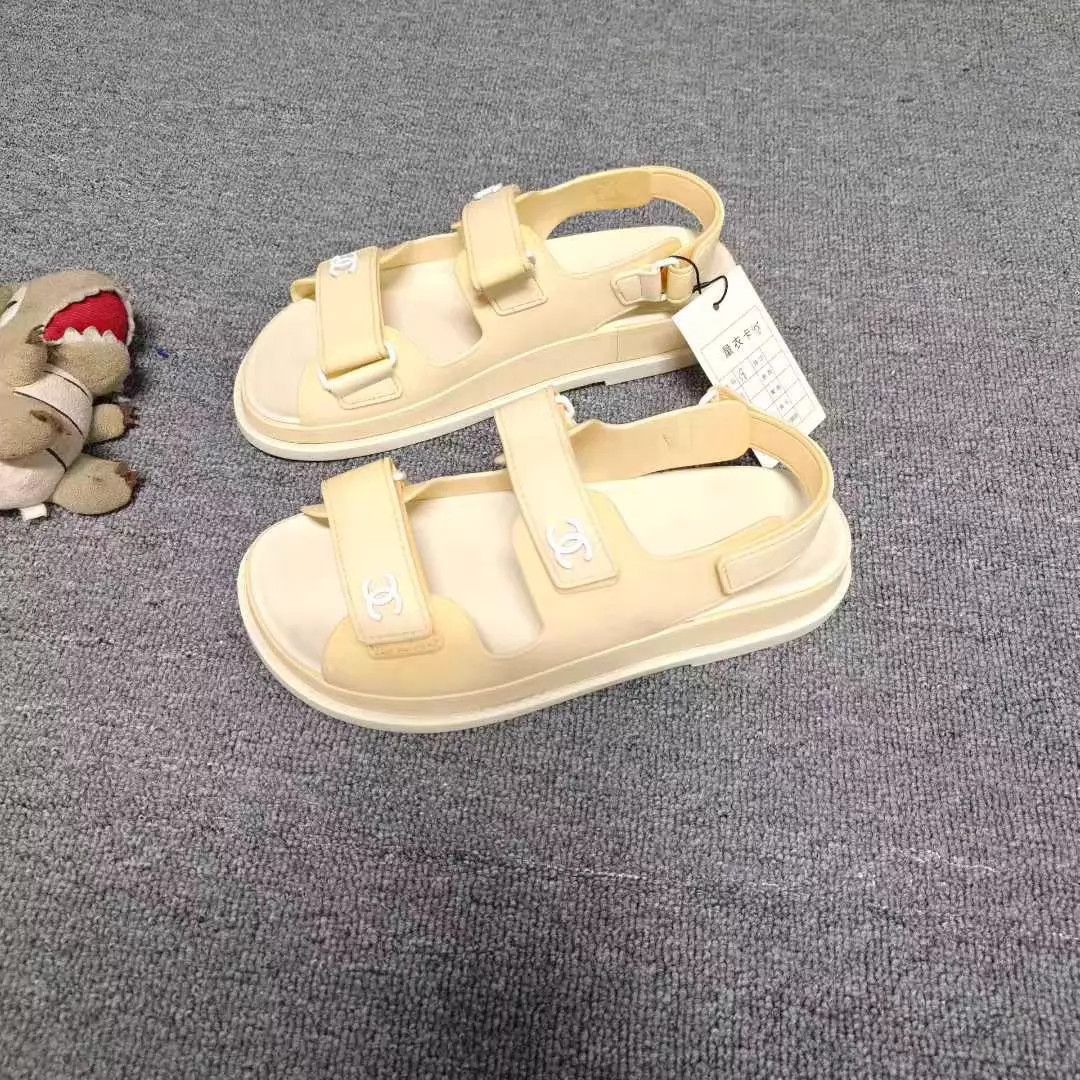 Chanel Chanel CC Sandals 98 New Size 38 Size US 7.5 / IT 37.5 - 1 Thumbnail