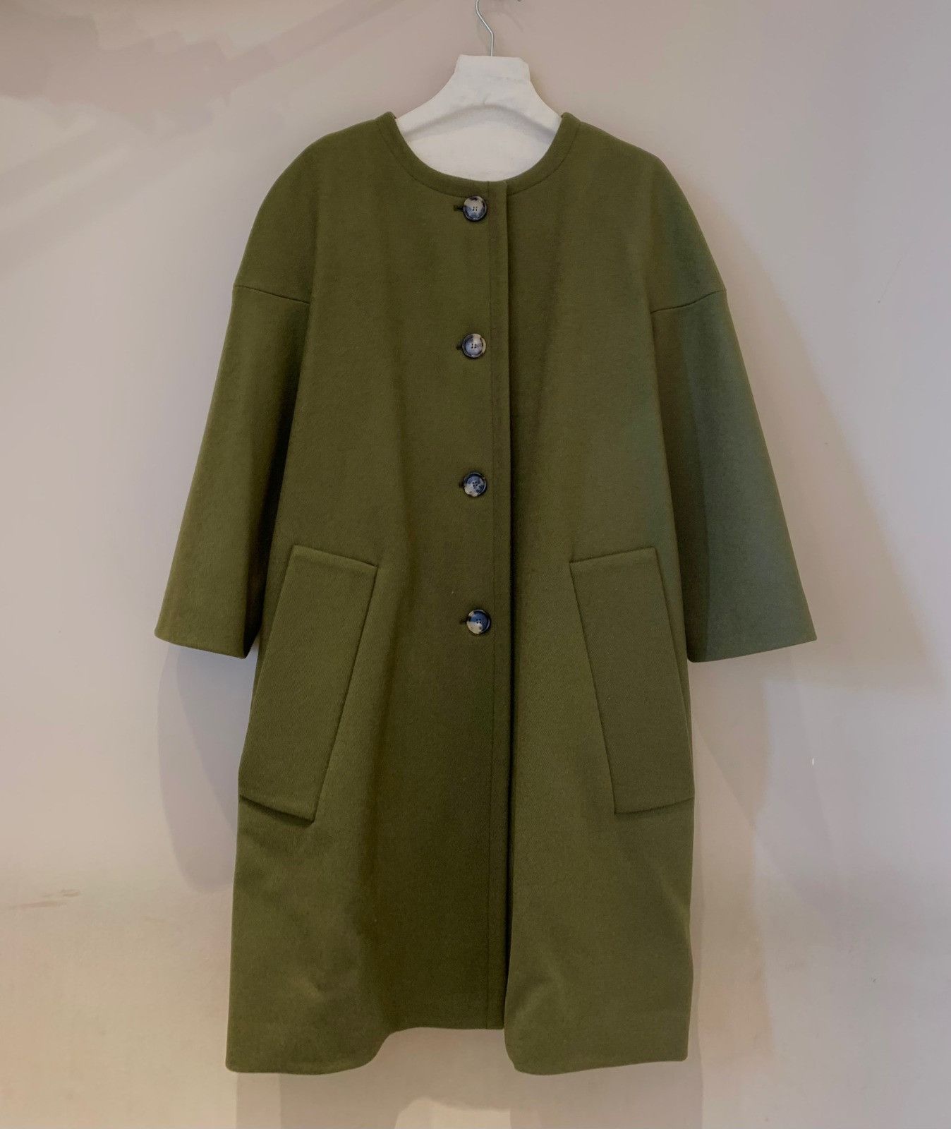 Marni o1f1d3z0326 Coat in Green Size L / US 10 / IT 46 - 1 Thumbnail