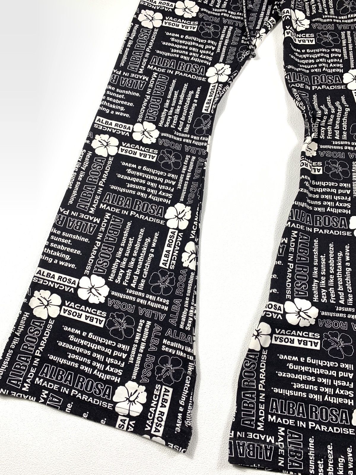 ALBA × If Six Was Nine × Japanese Brand Alba Rosa Sweat Printed Pants Size 30" / US 8 / IT 44 - 2 Thumbnail