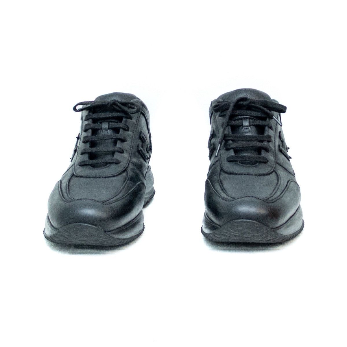Hogan Hogan Interactive Men’s Black Leather Sneakers – Size US 10 Size US 10 / EU 43 - 5 Thumbnail