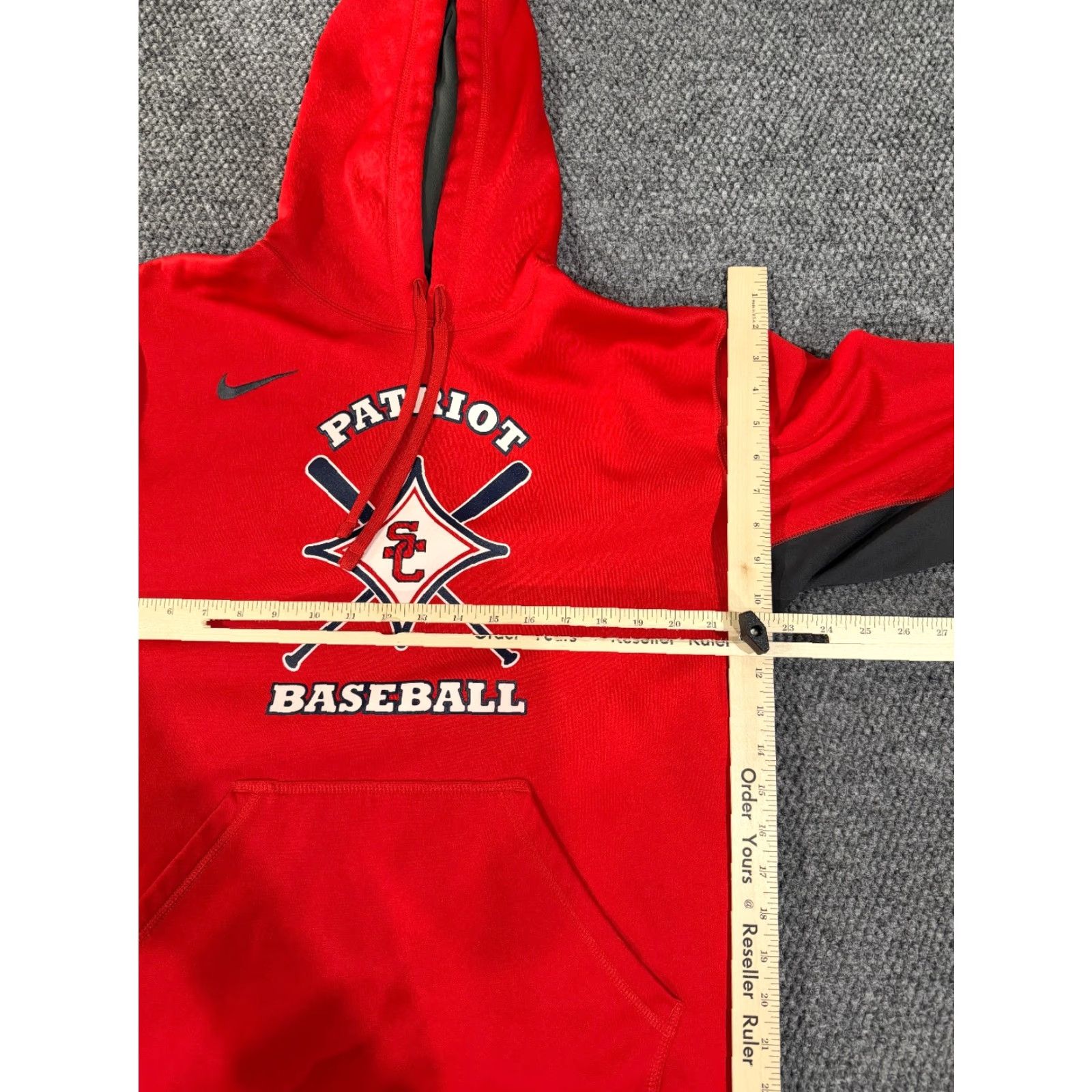 Nike Nike Hoodie Mens Large Red Graphic Print Swoosh Pullover Therma Fit Sportswear Athletic Trash? Size US L / EU 52-54 / 3 - 5 Thumbnail
