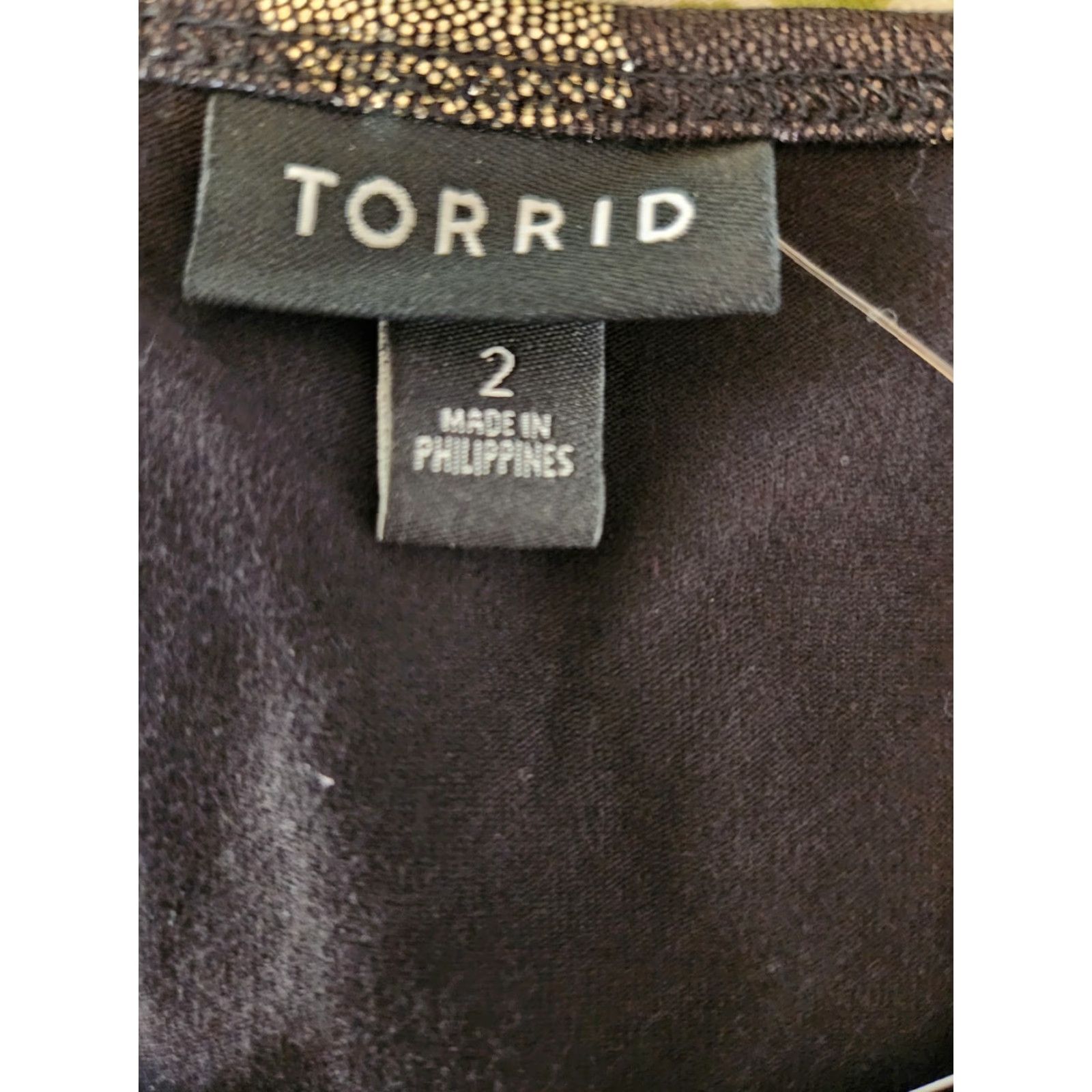 Torrid Torrid Camisole Top Sleeveless 2X Camouflage Multicolor Cotton Spandex Tank Women Casual Party/Cocktail 2X Size XXL / US 16-18 / IT 52-54 - 6 Thumbnail