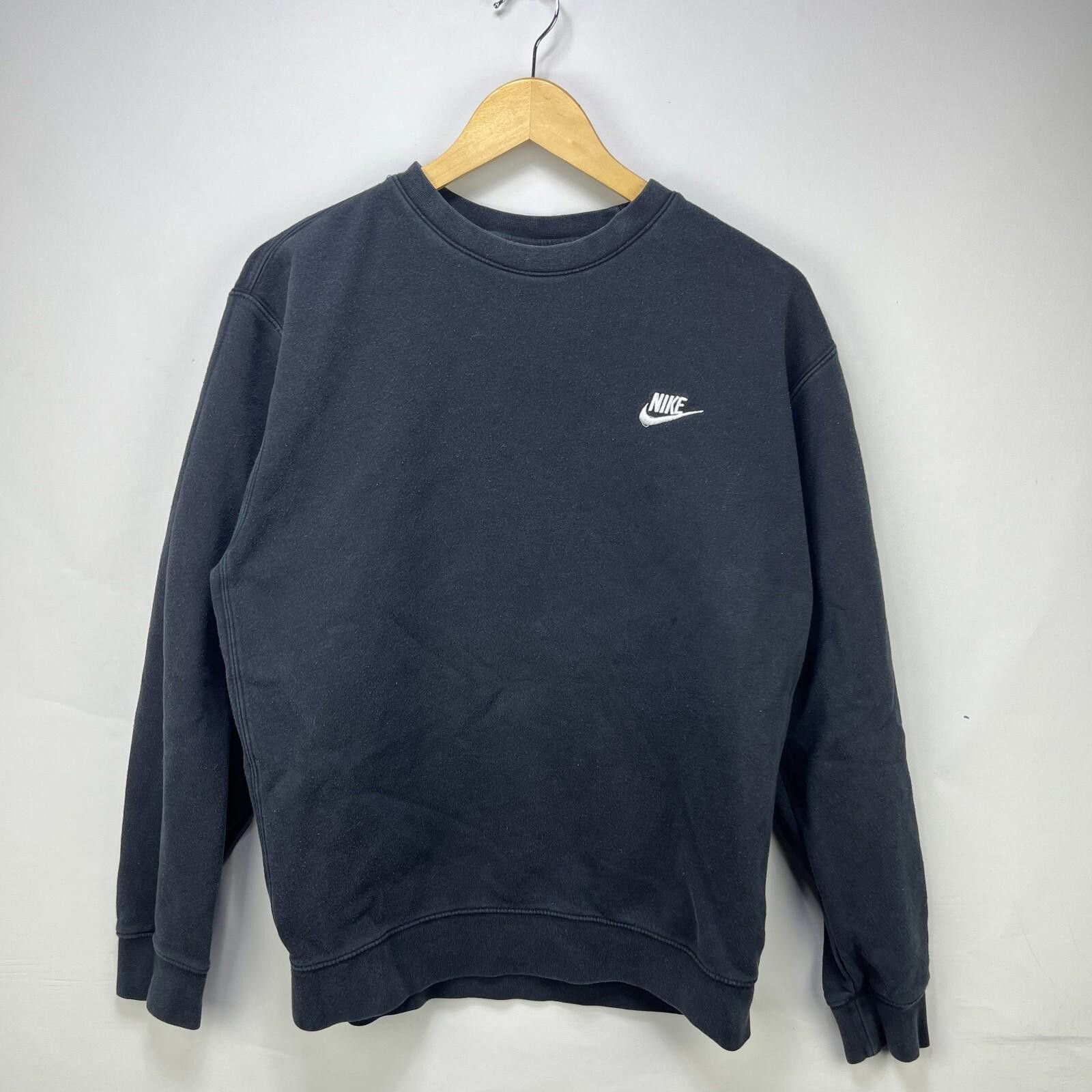 Nike Swoosh Embroidered Swoosh Faded Sweatshirt Large