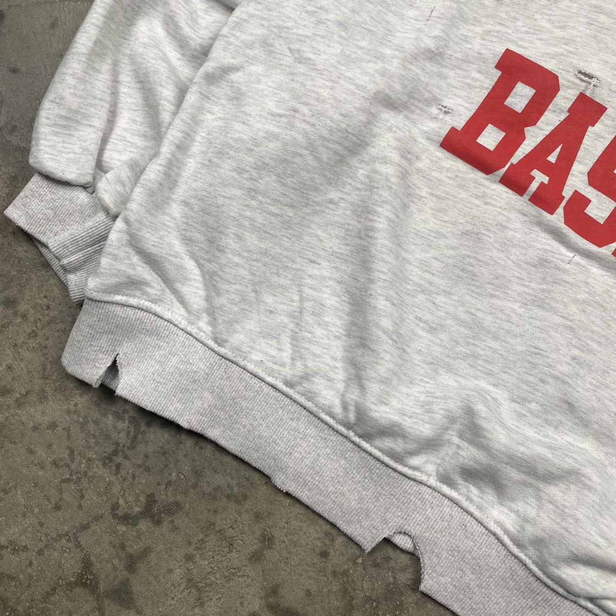 Japanese Brand AMPM Carthaug Baserall Bondage Baggy Boxy Crewneck Size ONE SIZE - 6 Thumbnail