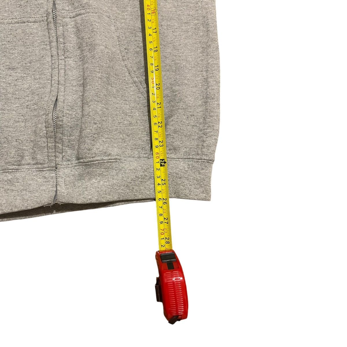 Vintage Vintage 90s Grey Full Zip Blank Men Hoodie Sz S Size US S / EU 44-46 / 1 - 4 Thumbnail