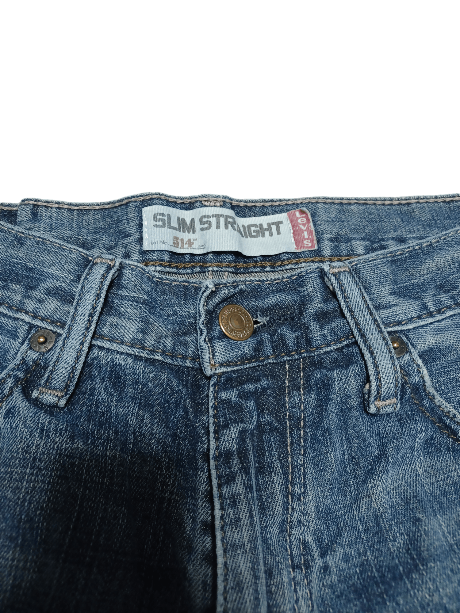 Levi's Vintage Clothing LEVI`S 514 SLIM STRAIGHT VINTAGE JEANS DENIM W31 L32 Size US 31 - 4 Thumbnail