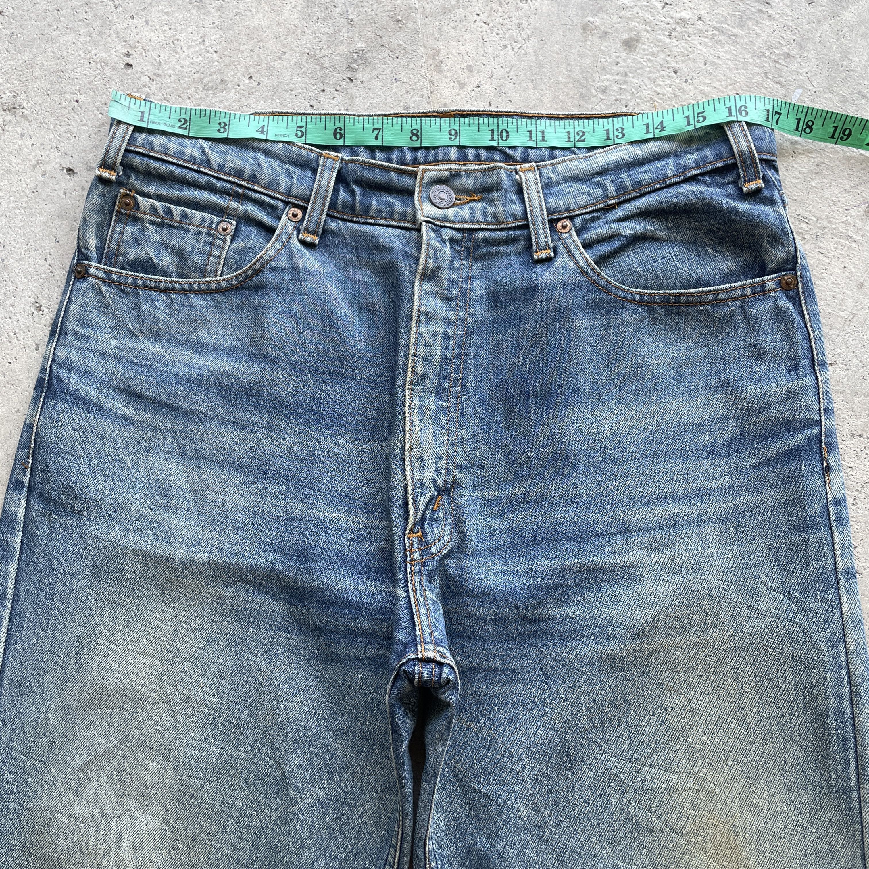 Levi's W34x29 Vintage Levi’s Denim Faded Rusty Wash Denim Pants Size US 34 / EU 50 - 3 Thumbnail