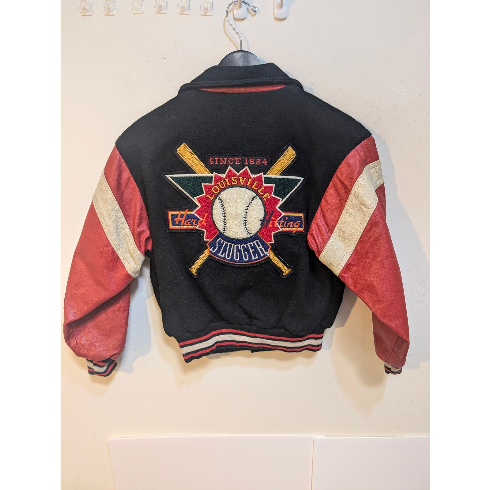 Cooperstown Collection Louisville Slugger MLB Varsity Jacket Vintage 80s Kid's Sz M Size M / US 6-8 / IT 42-44 - 1 Thumbnail
