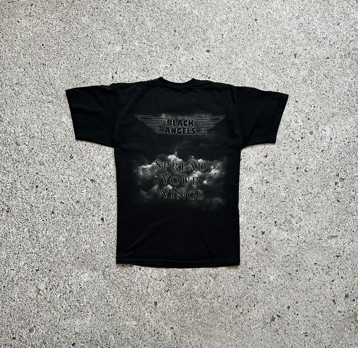 Band Tees × Vintage 2009 Ron Phillips Black Angles Spread Your Wings T-Shirt Size US L / EU 52-54 / 3 - 4 Thumbnail