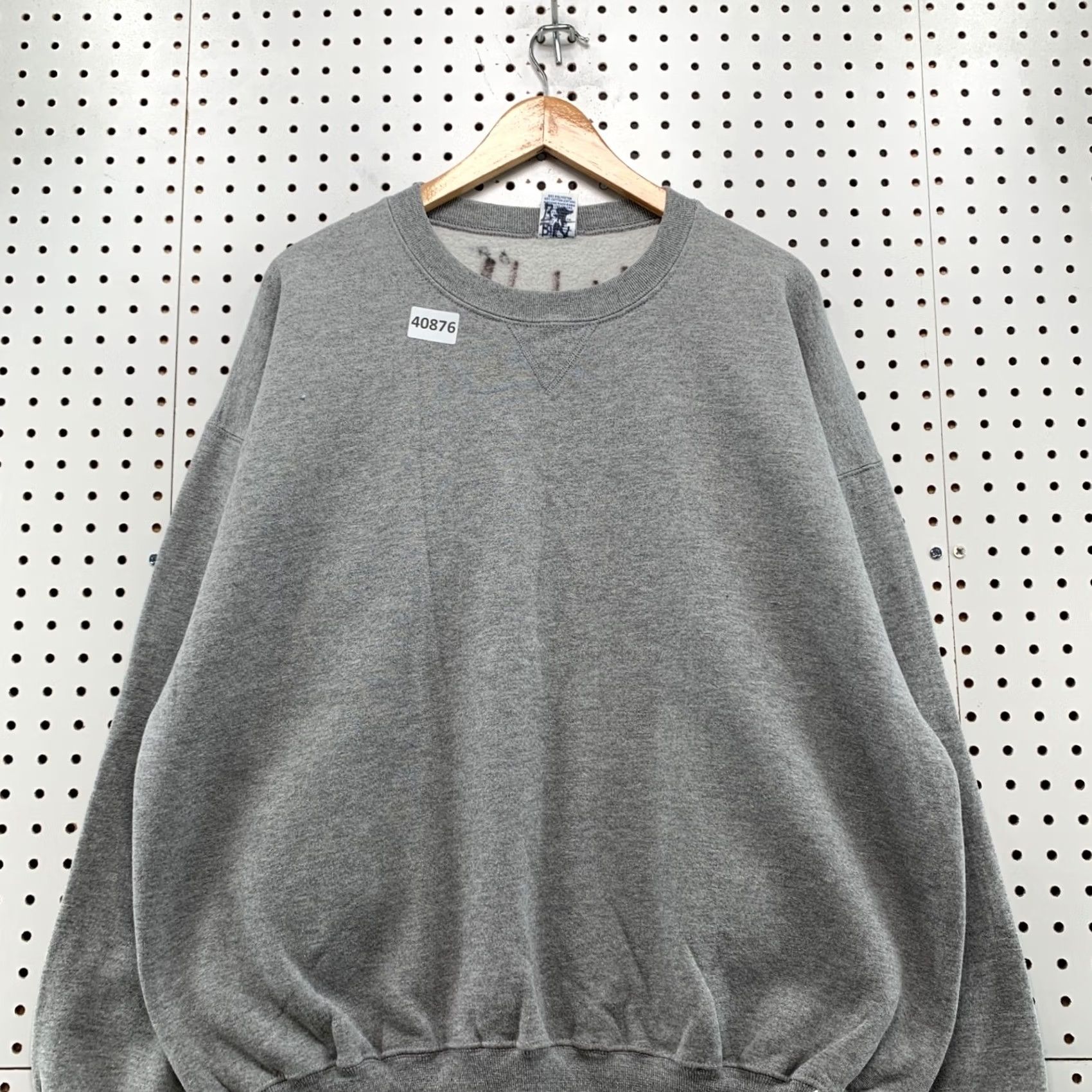 Russell Athletic VINTAGE Russell Athletic Sweatshirt Mens 2XL Gray 90s Made USA Crewneck Size US XXL / EU 58 / 5 - 4 Thumbnail
