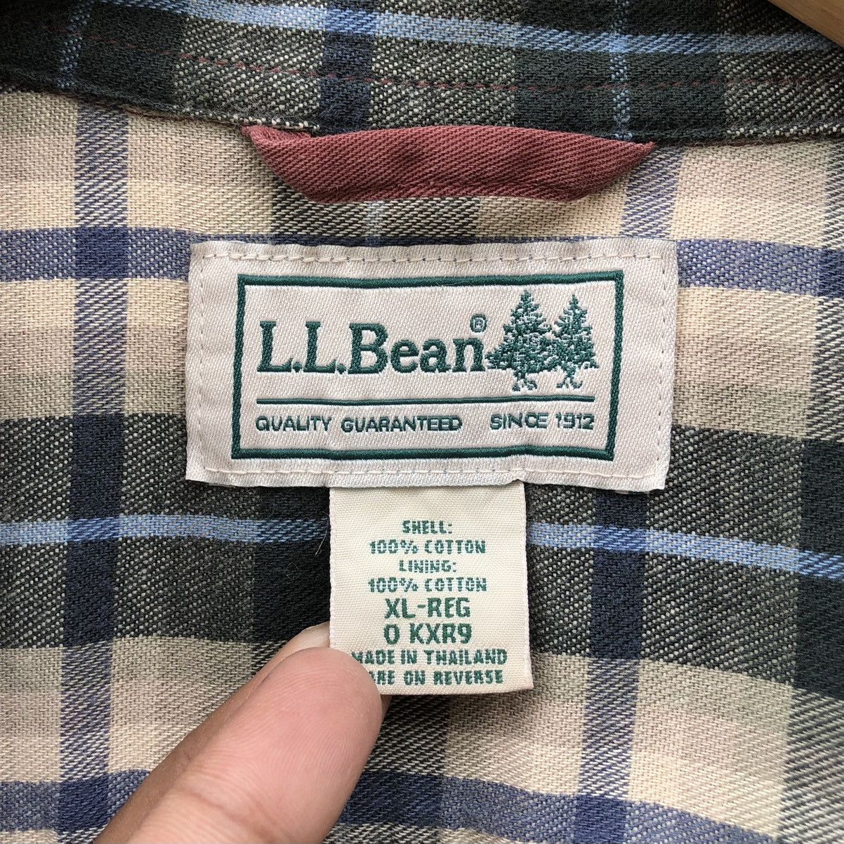L.L. Bean VTG L.L. Bean Long Sleeve Casual Button-Down Shirts Jacket Size US XL / EU 56 / 4 - 10 Thumbnail