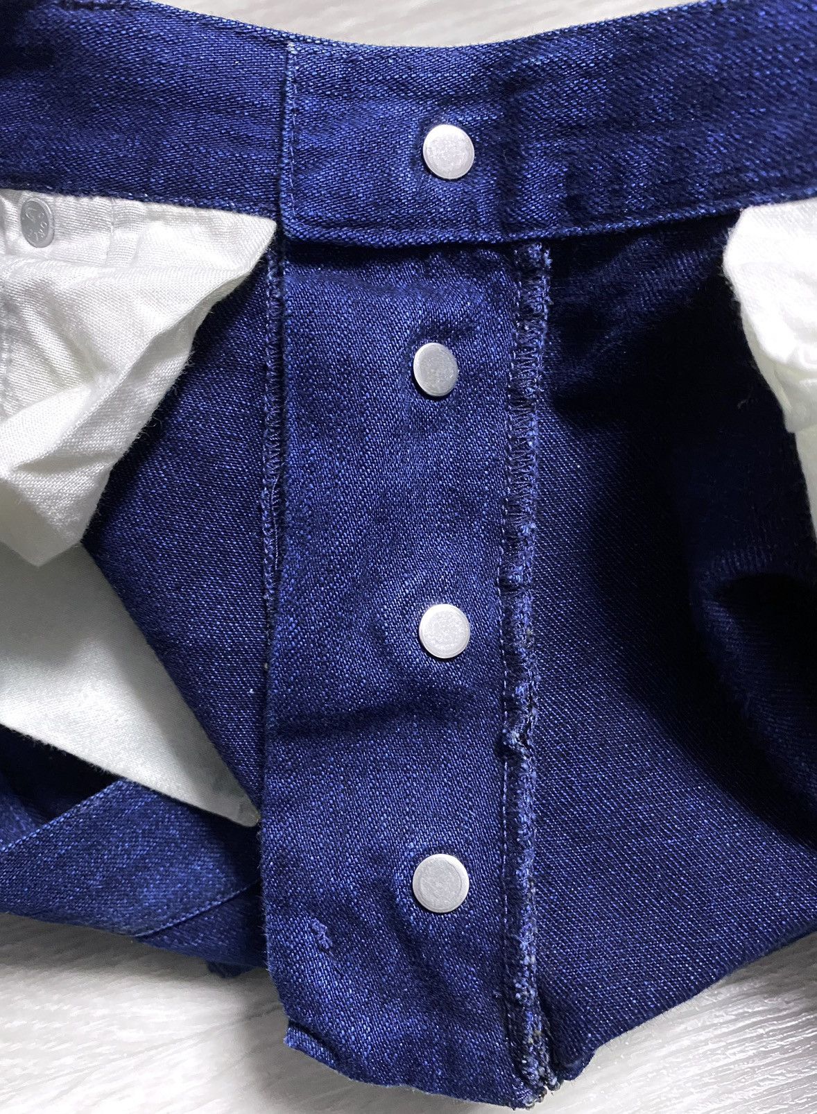 A.P.C. A.P.C. Rue Madame Paris Blue Cotton Jeans Denim Slim Fit Size US 31 - 21 Thumbnail