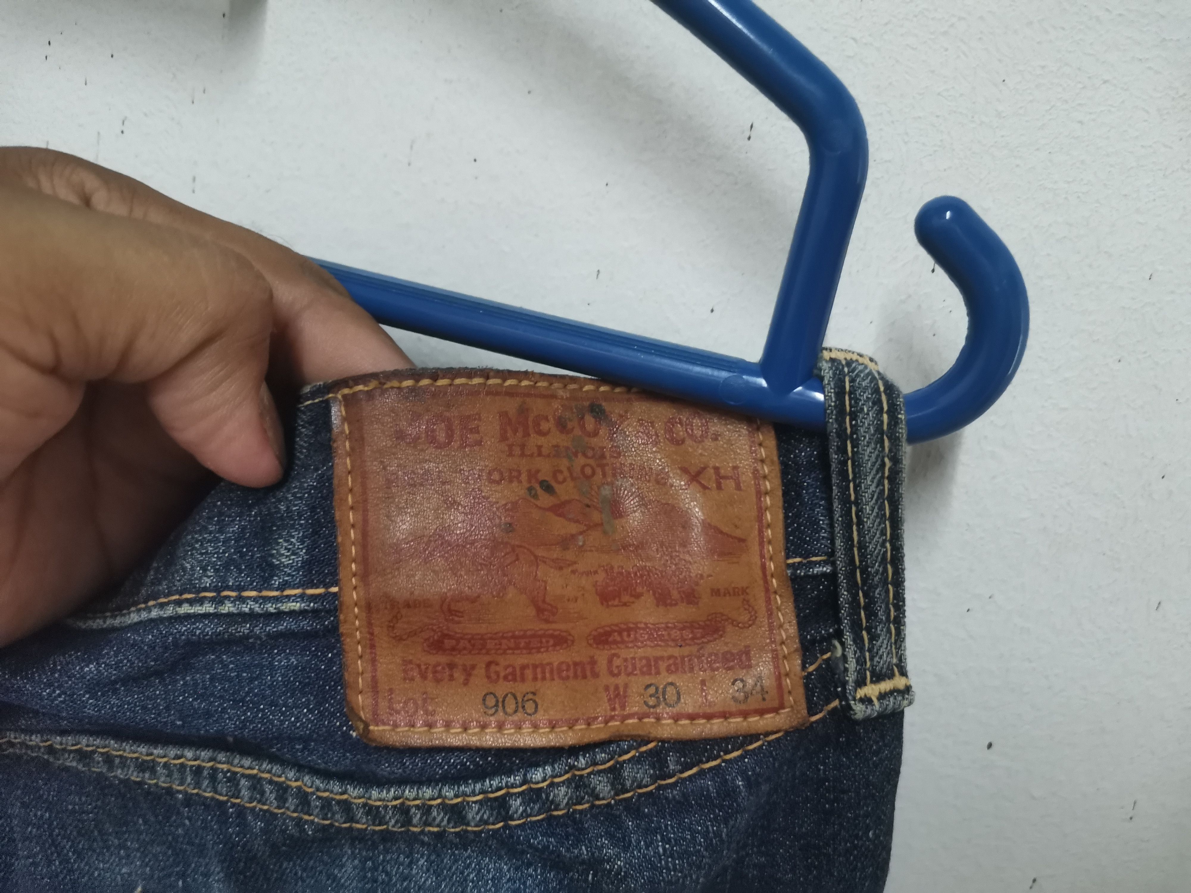 Japanese Brand × The Real McCoy's Rare Joe McCoy denim nice design Size US 31 - 6 Thumbnail