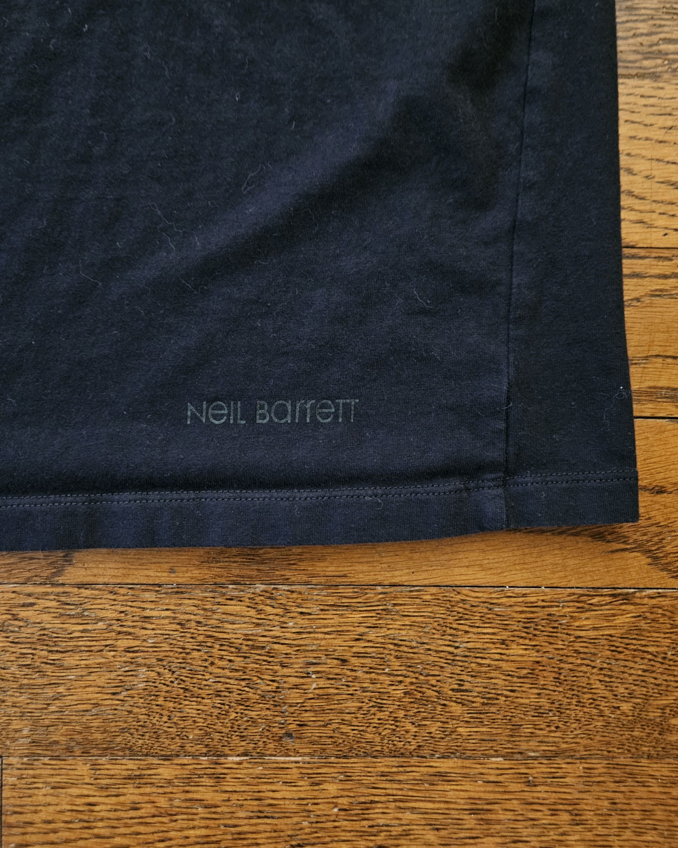 Neil Barrett Neil Barrett Teddy Jacket Striped T Shirt Made in Italy Size US L / EU 52-54 / 3 - 4 Thumbnail