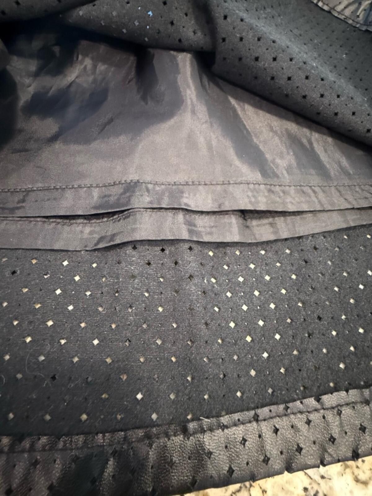 Worthington Worthington black faux leather mesh mini skirt pockets SZ 8 Size 30" / US 8 / IT 44 - 5 Thumbnail