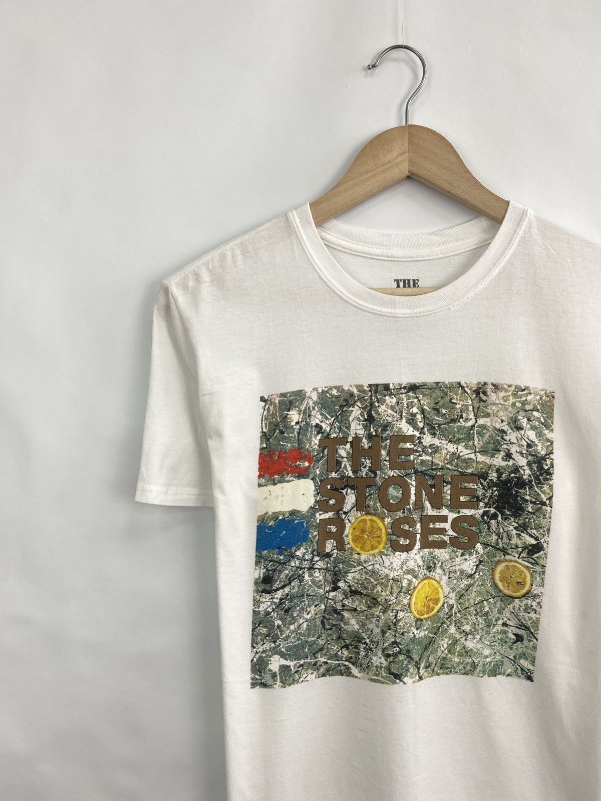Band Tees × Vintage 🇬🇧 Vintage Y2K The Stone Roses Fools Gold T-Shirt Rare Retro Size US M / EU 48-50 / 2 - 2 Thumbnail