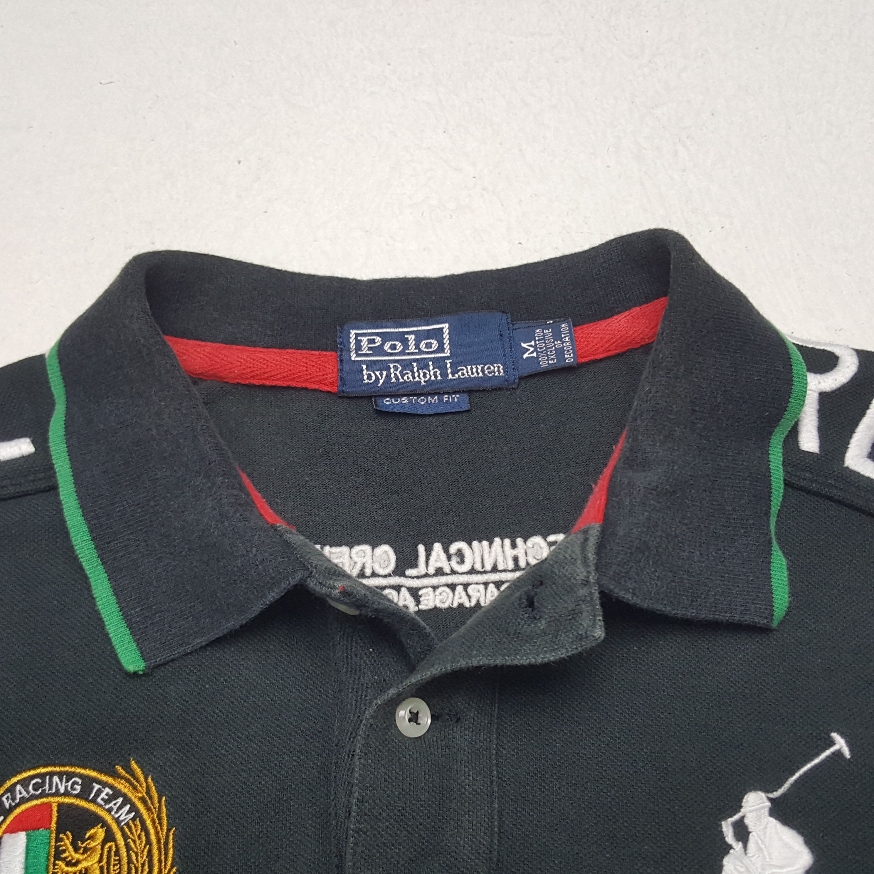 Polo Ralph Lauren × Vintage Vintage Polo Ralph Lauren RL Racing UAE 9 Polos Shirt Size US M / EU 48-50 / 2 - 5 Thumbnail