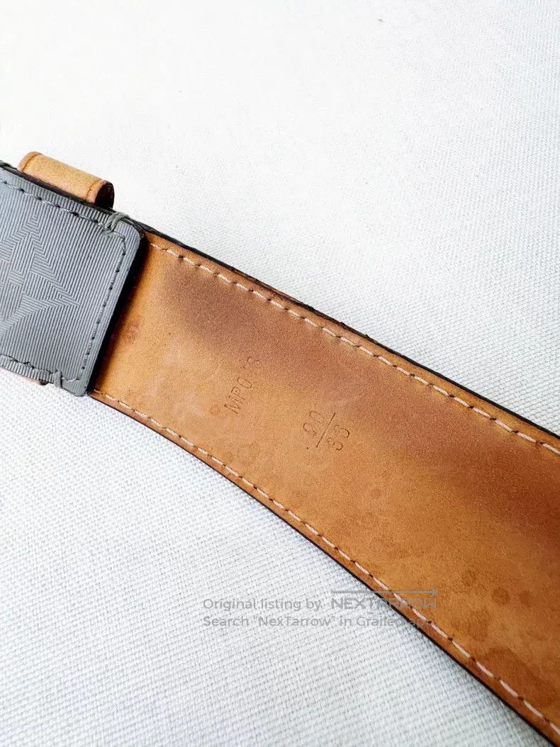 Louis Vuitton Louis Vuitton Titanium Alloy Laser Metal Belt Size ONE SIZE - 5 Thumbnail