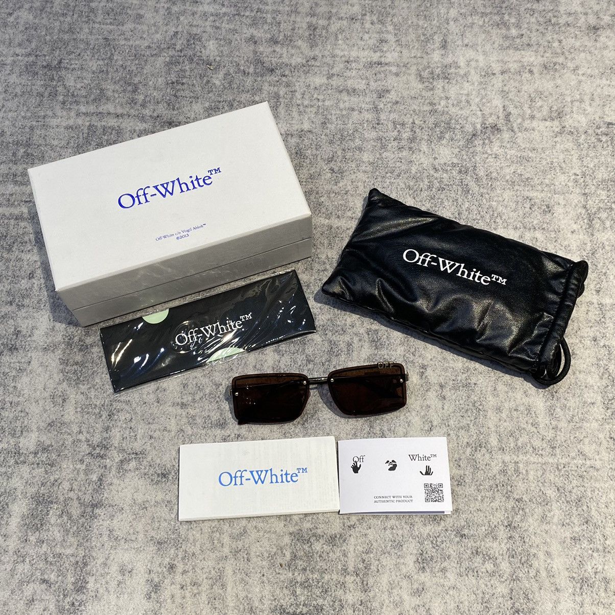 Off-White OFF WHITE TAMPA OERI13NF24MET0017664 GOLD BROWN Size ONE SIZE - 6 Thumbnail