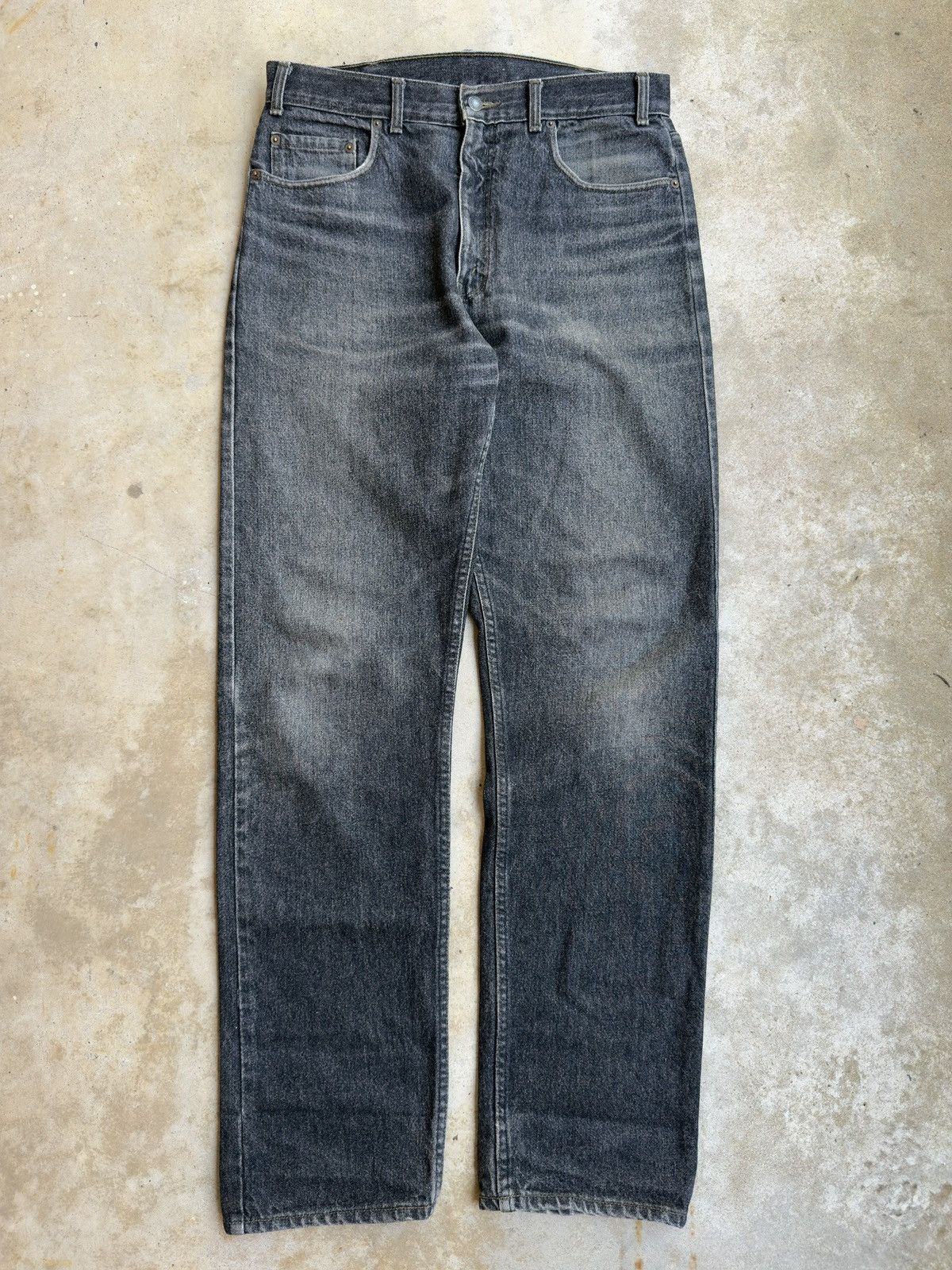 90s Levi’s 615 Black Orange Tab