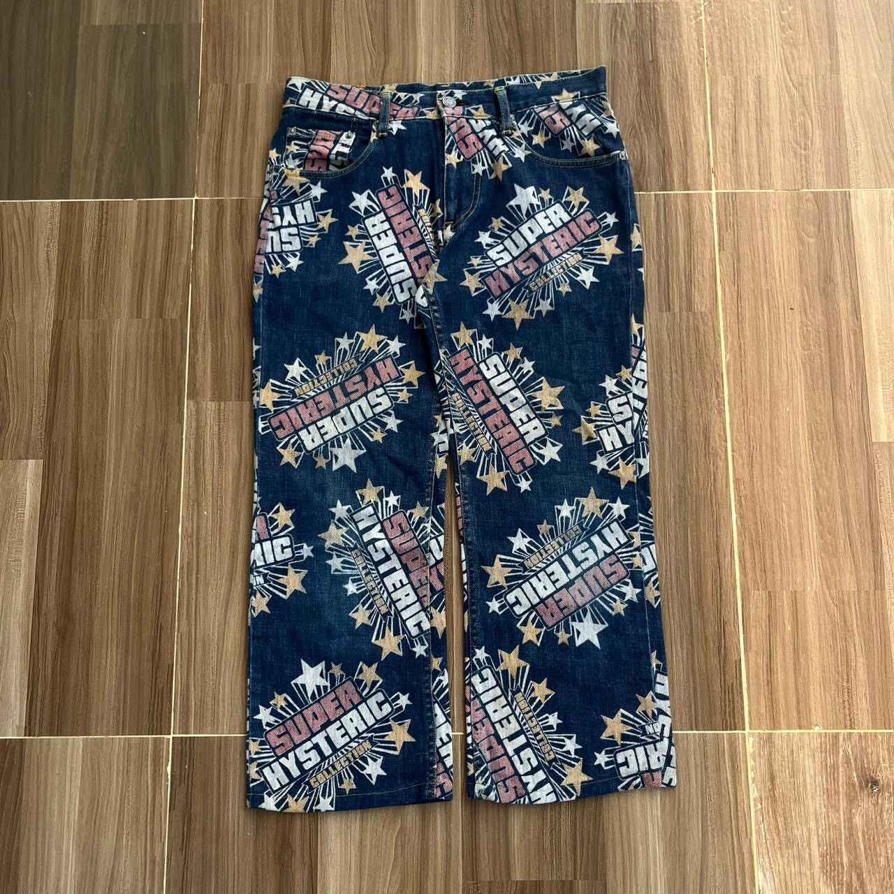 Hysteric Glamour 💥Accept Offer💥 HYSTERIC GLAMOUR KINKY Overprinted Denim Size 30" / US 8 / IT 44 - 2 Thumbnail