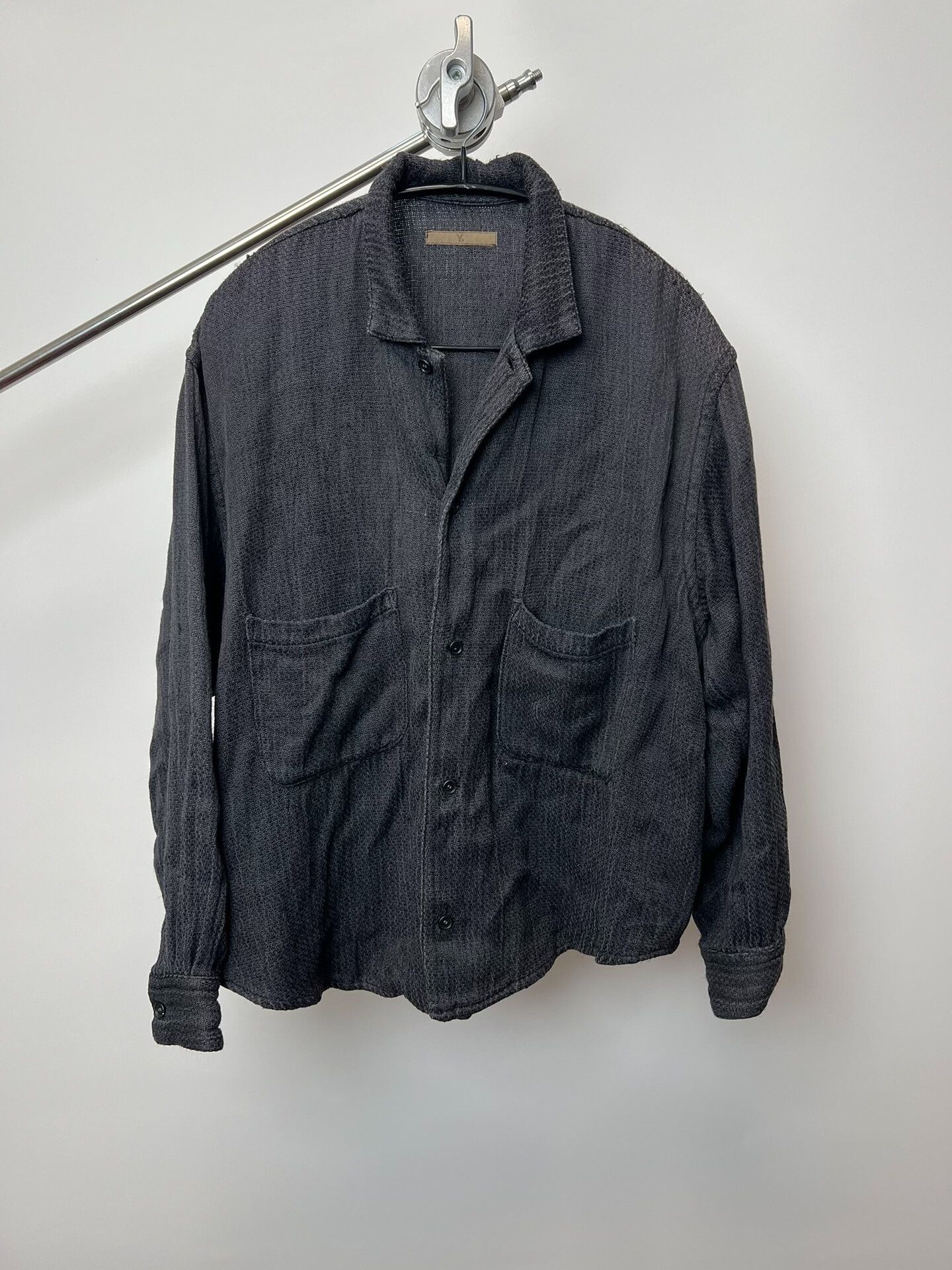 Y's Yohji Yamamoto YS Linen Blend Shirt Size US L / EU 52-54 / 3 - 1 Thumbnail