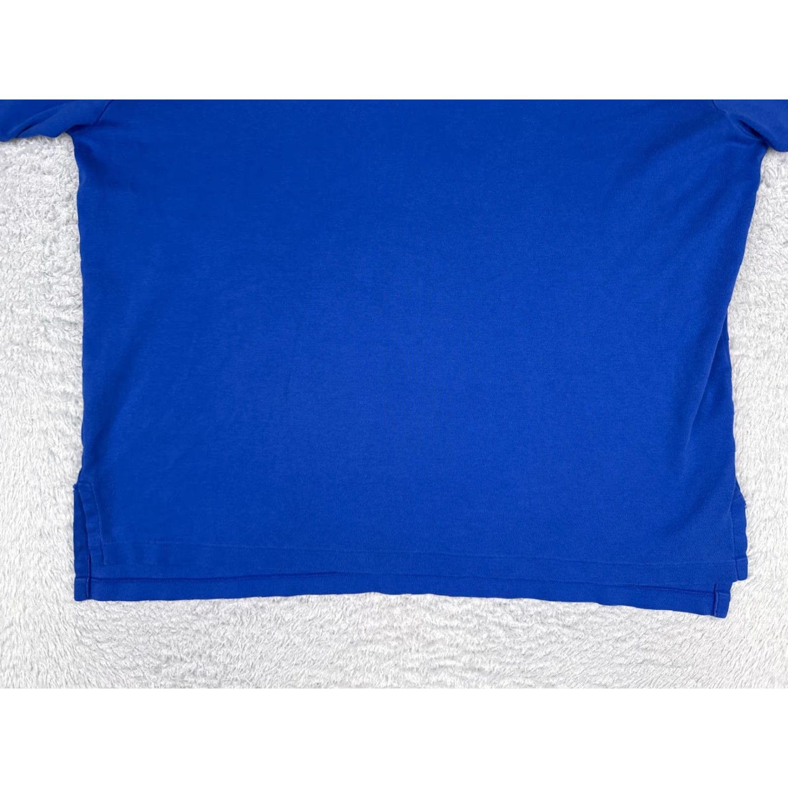 Ralph Lauren VINTAGE Ralph Lauren Polo Shirt Men XL Blue 100% Cotton Short Sleeve Polo Shirt Regular Fit Embroidered Logo Button Collar Size US XL / EU 56 / 4 - 5 Thumbnail