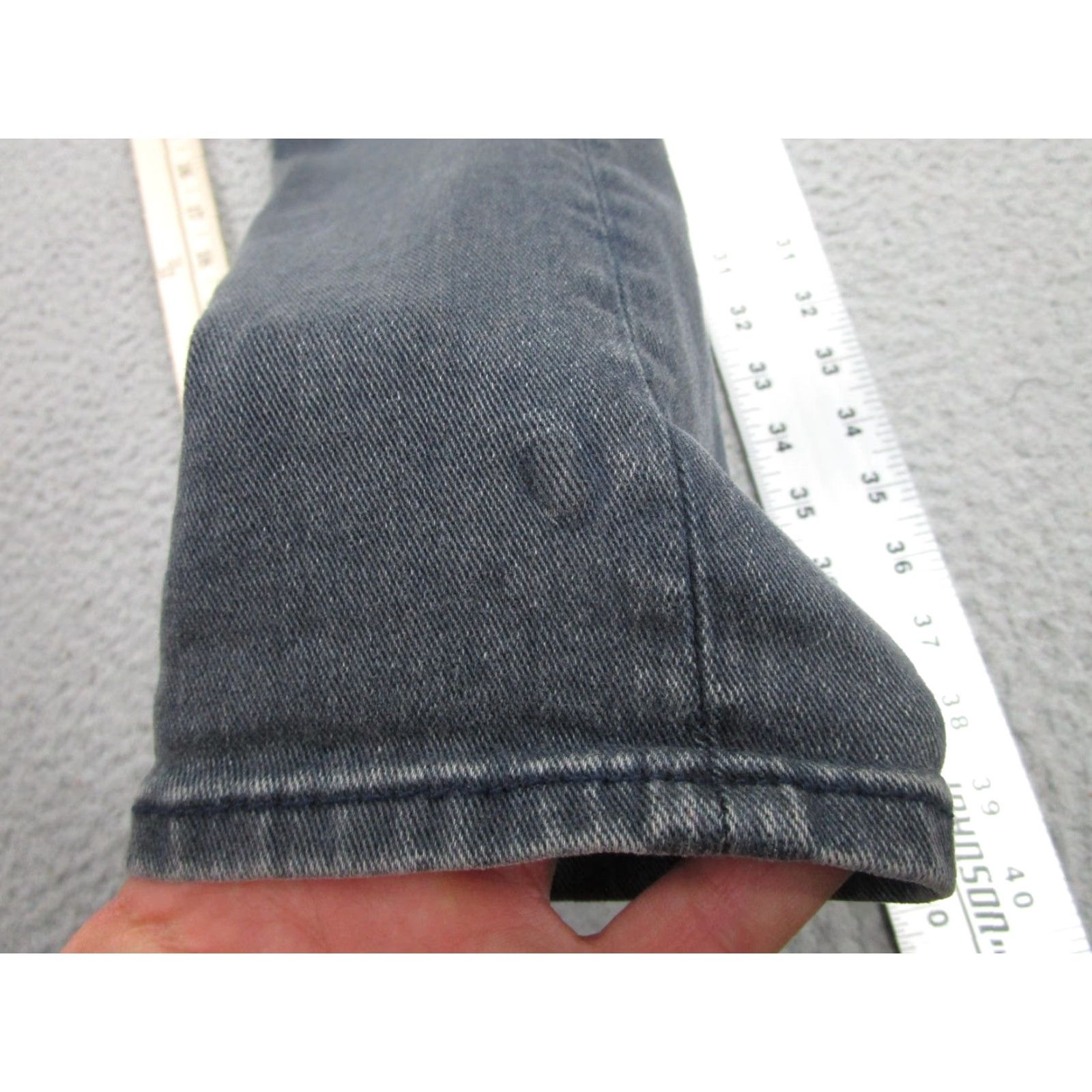 Rag & Bone rag & bone Jeans 30 Gray Fit 1 Skinny Stretch Denim Zip Fly rb Logo Men 30 in Inseam 30 in Waist Slim Leather? No. Size US 30 / EU 46 - 3 Thumbnail