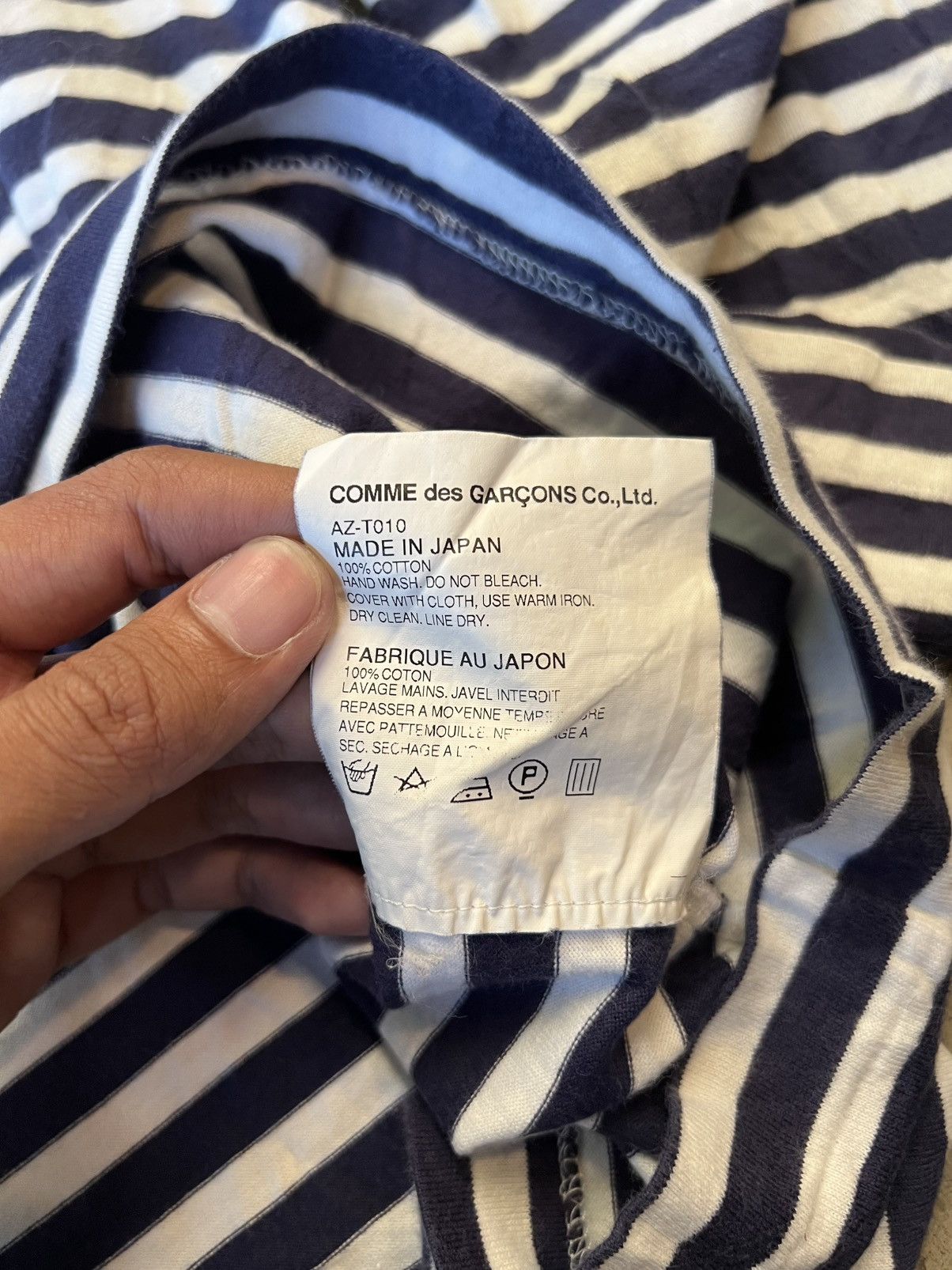 Comme des Garcons AD2010 Comme des Garcons Play Long Sleeve like Carti Size US S / EU 44-46 / 1 - 7 Thumbnail