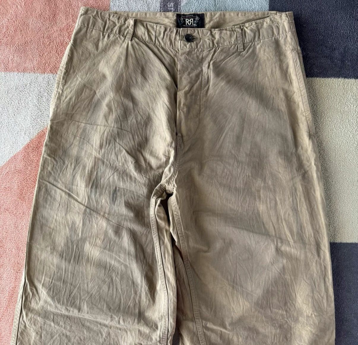 RRL Ralph Lauren RRL Cotton Linen Casual Pants by Ralph Lauren Double RL K22 Size US 30 / EU 46 - 2 Thumbnail