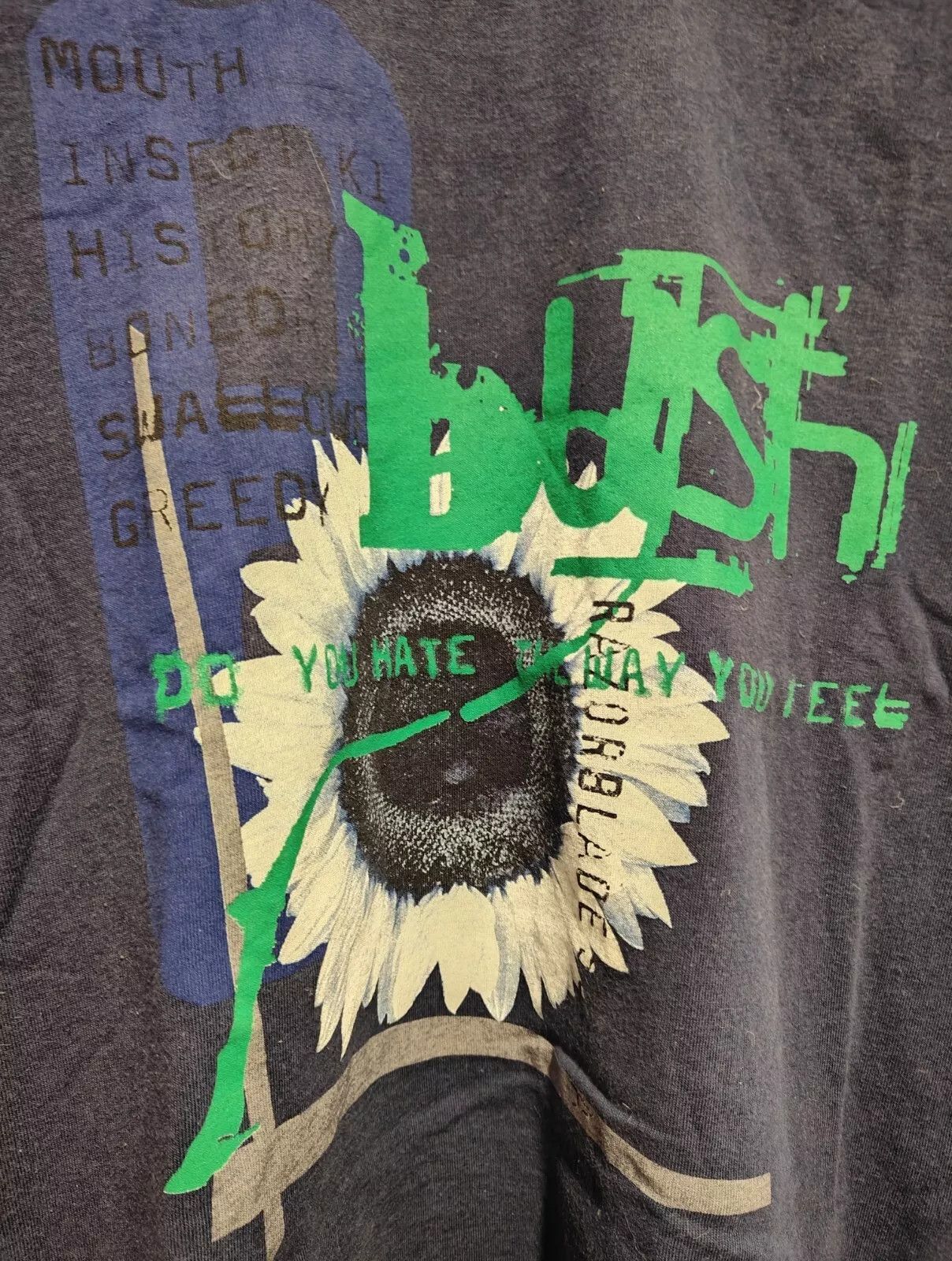 Band Tees × Vintage BUSH 90's Vintage T-Shirt - Razorbalde Tour - Screen Stars Size US L / EU 52-54 / 3 - 5 Thumbnail