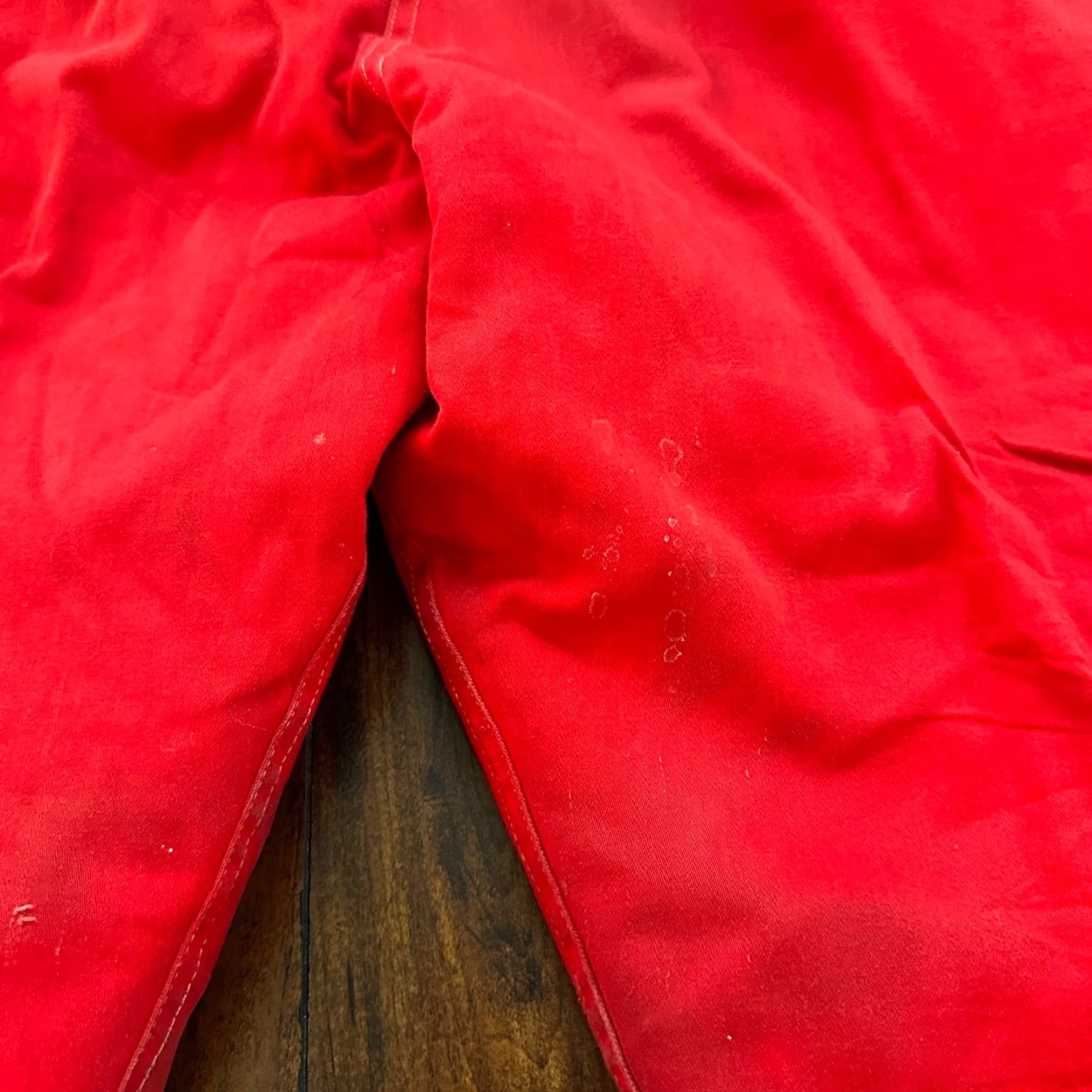 Vintage VINTAGE VTG Buckleback Red Layer Pants Mens Red Quilted Rockabilly 60s 70s Winter Size US 30 / EU 46 - 4 Thumbnail