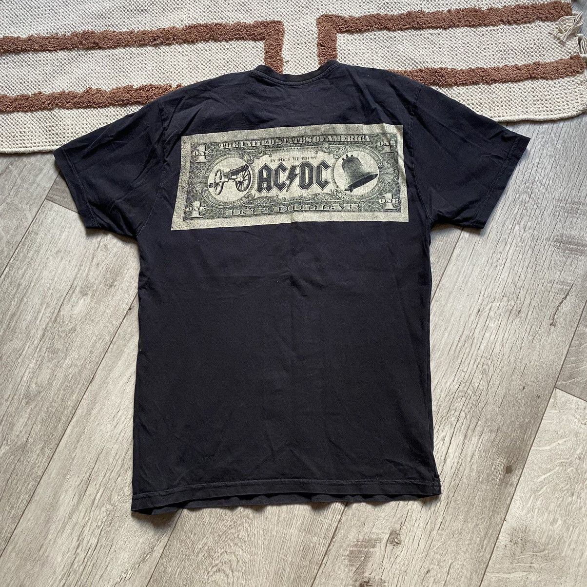Band Tees VINTAGE AC/DC ROCK BAND ONE DOLLAR PRINT T SHIRT Size US S / EU 44-46 / 1 - 2 Thumbnail