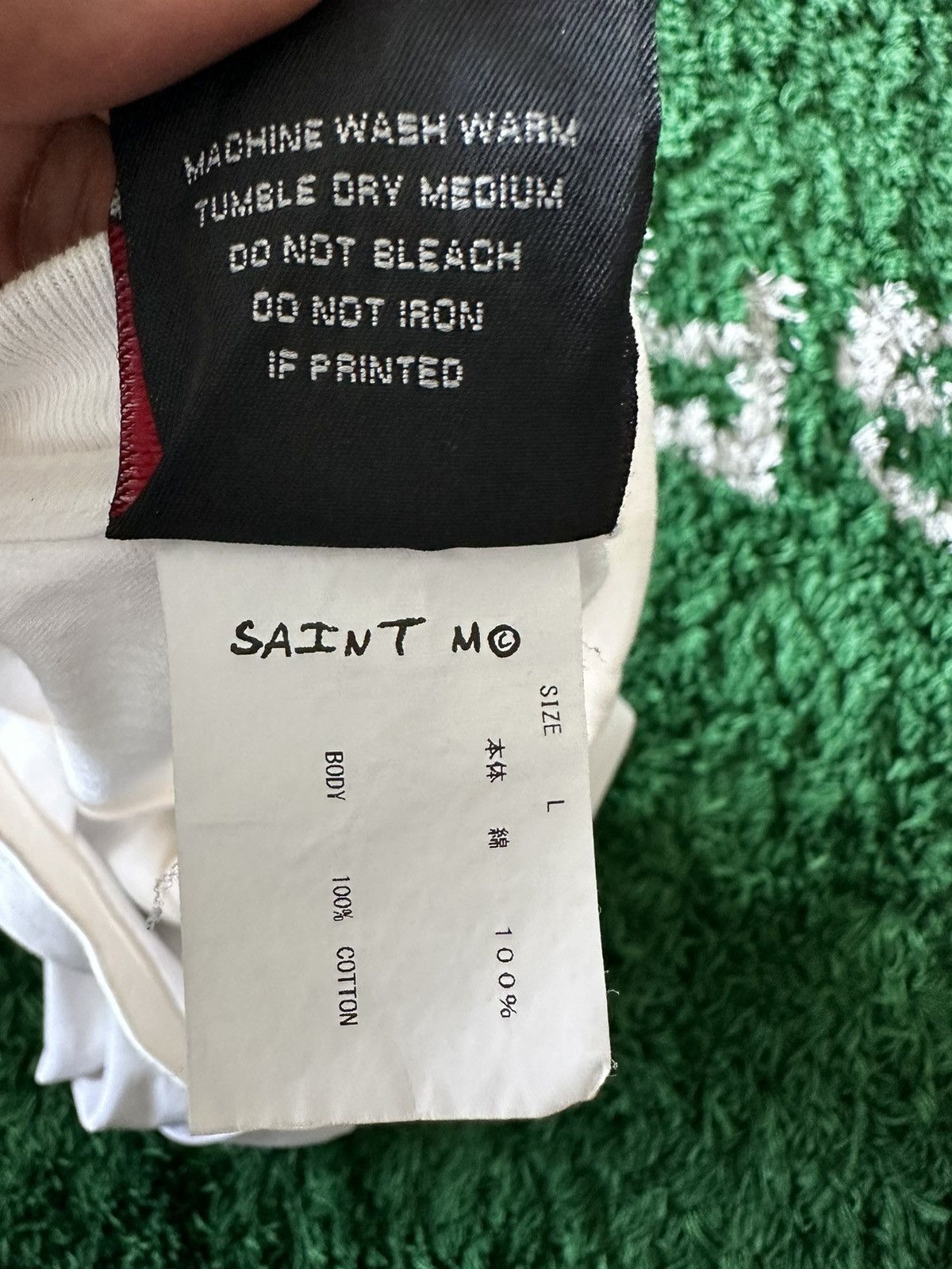Saint Michael Saint Michael’s LOVE AND HATE T Shirt Size US L / EU 52-54 / 3 - 11 Thumbnail