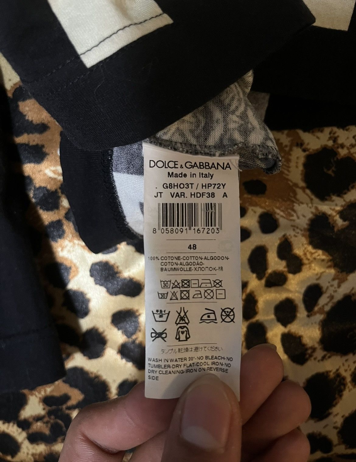 Dolce & Gabbana Dolce & Gabbana King of Love Longsleeve Size US M / EU 48-50 / 2 - 3 Thumbnail