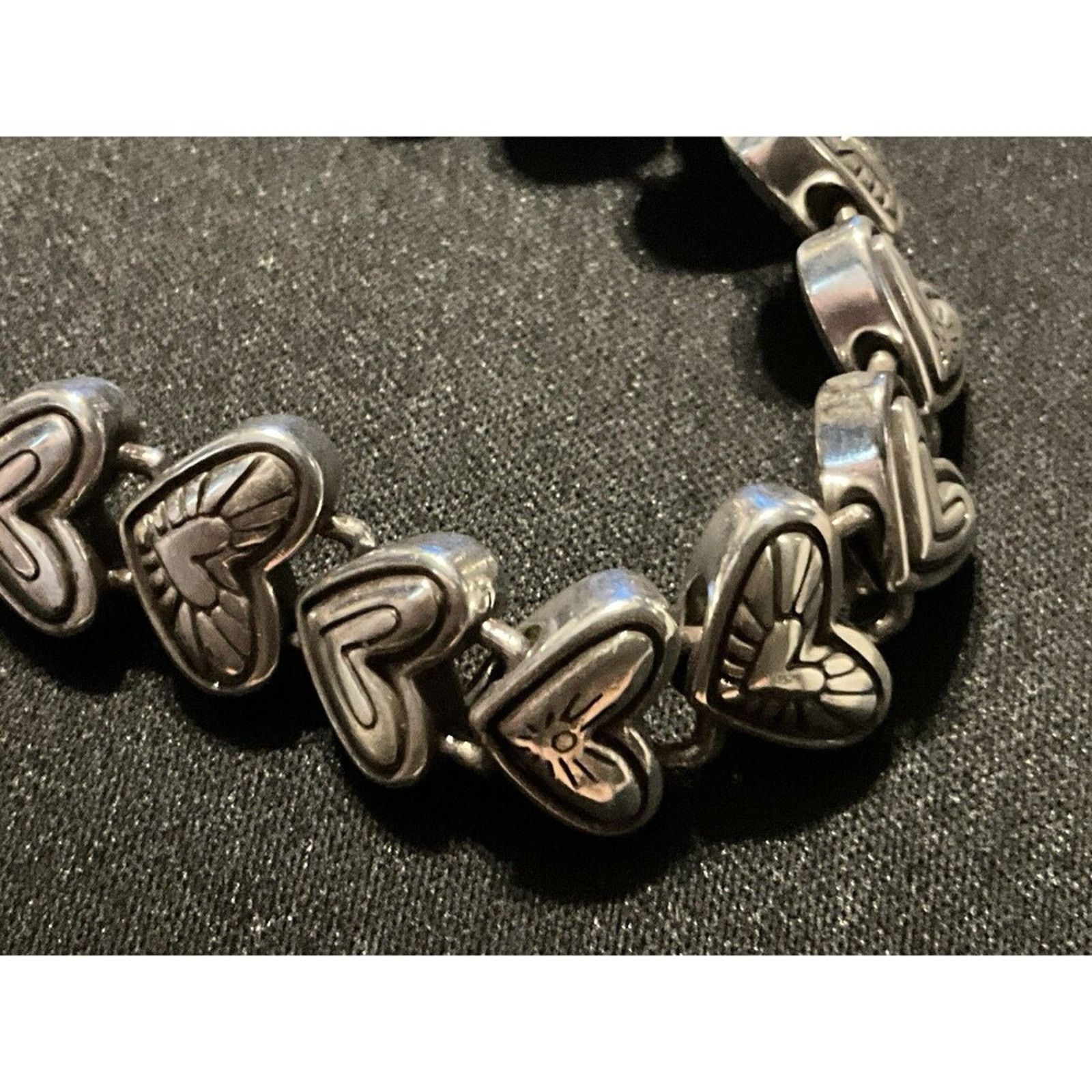 Brighton Brighton Heritage Heart Bracelet Silver Plated Size ONE SIZE - 6 Thumbnail