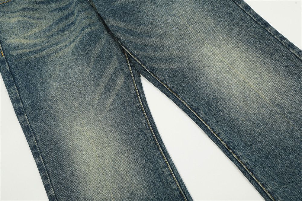 Japanese Brand × Jean Distressed American high street punk men's flared jeans Size US 32 / EU 48 - 7 Thumbnail
