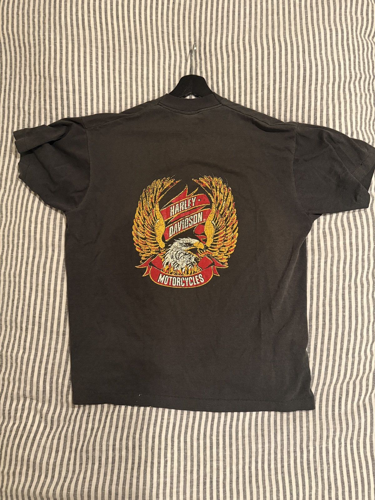 Vintage Vintage Harley Davidson T Shirt Size US L / EU 52-54 / 3 - 2 Thumbnail