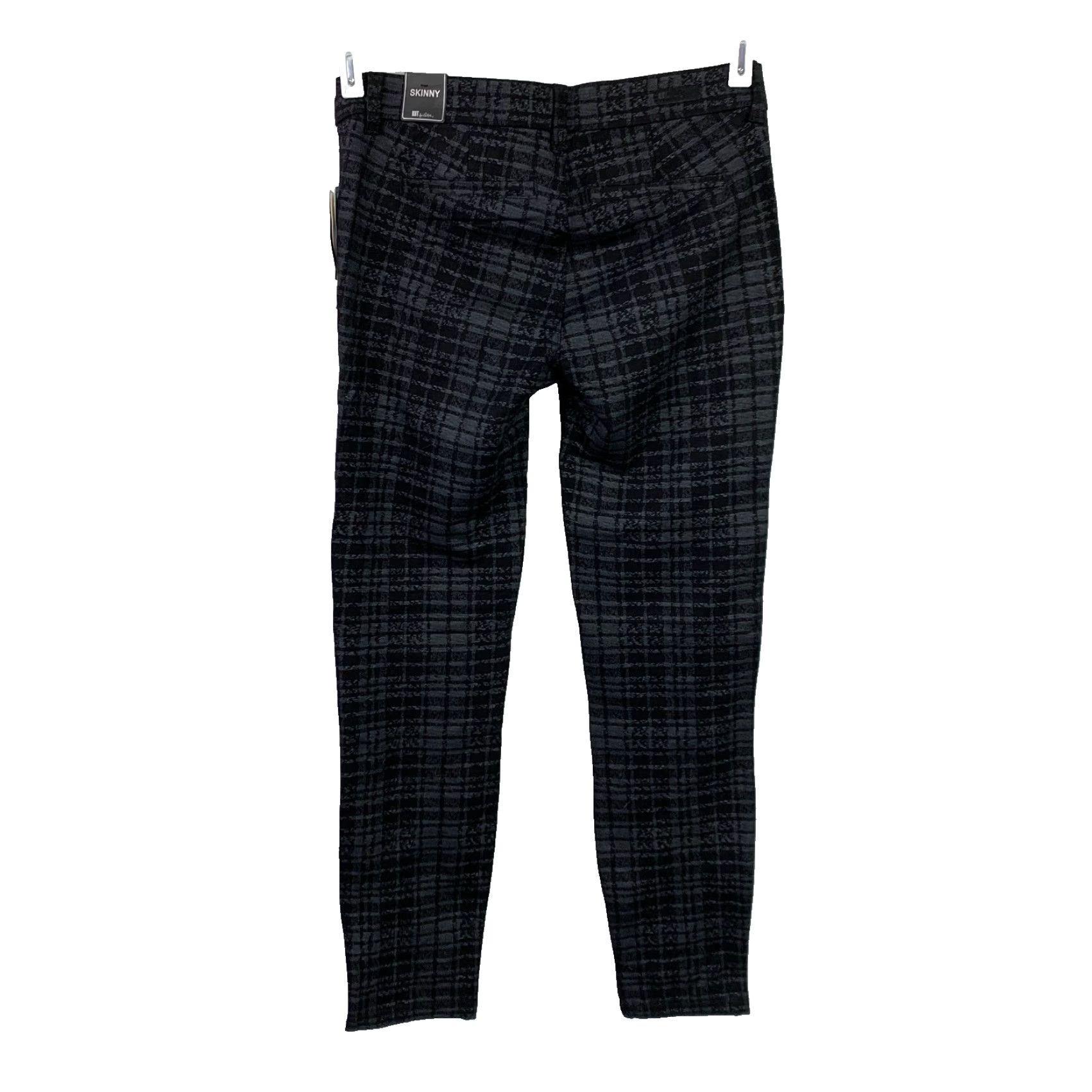 Vintage KUT from the Kloth Elyse Plaid Print Slim Straight Ponte Pants 2 Black Mens? Size 26" / US 2 / IT 38 - 7 Thumbnail