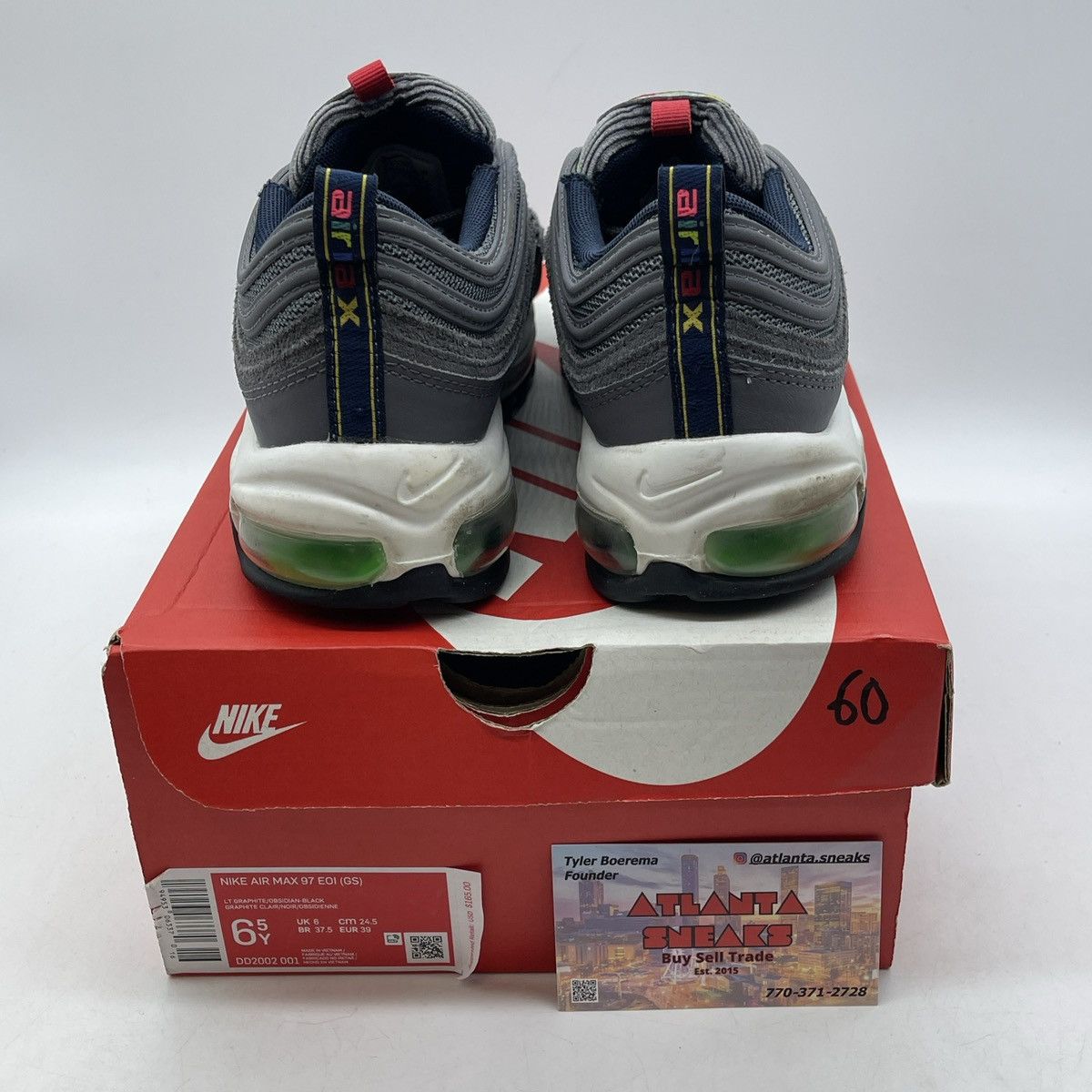 Nike Air max 97 evolution of icons Size US 6.5 / EU 39-40 - 3 Thumbnail