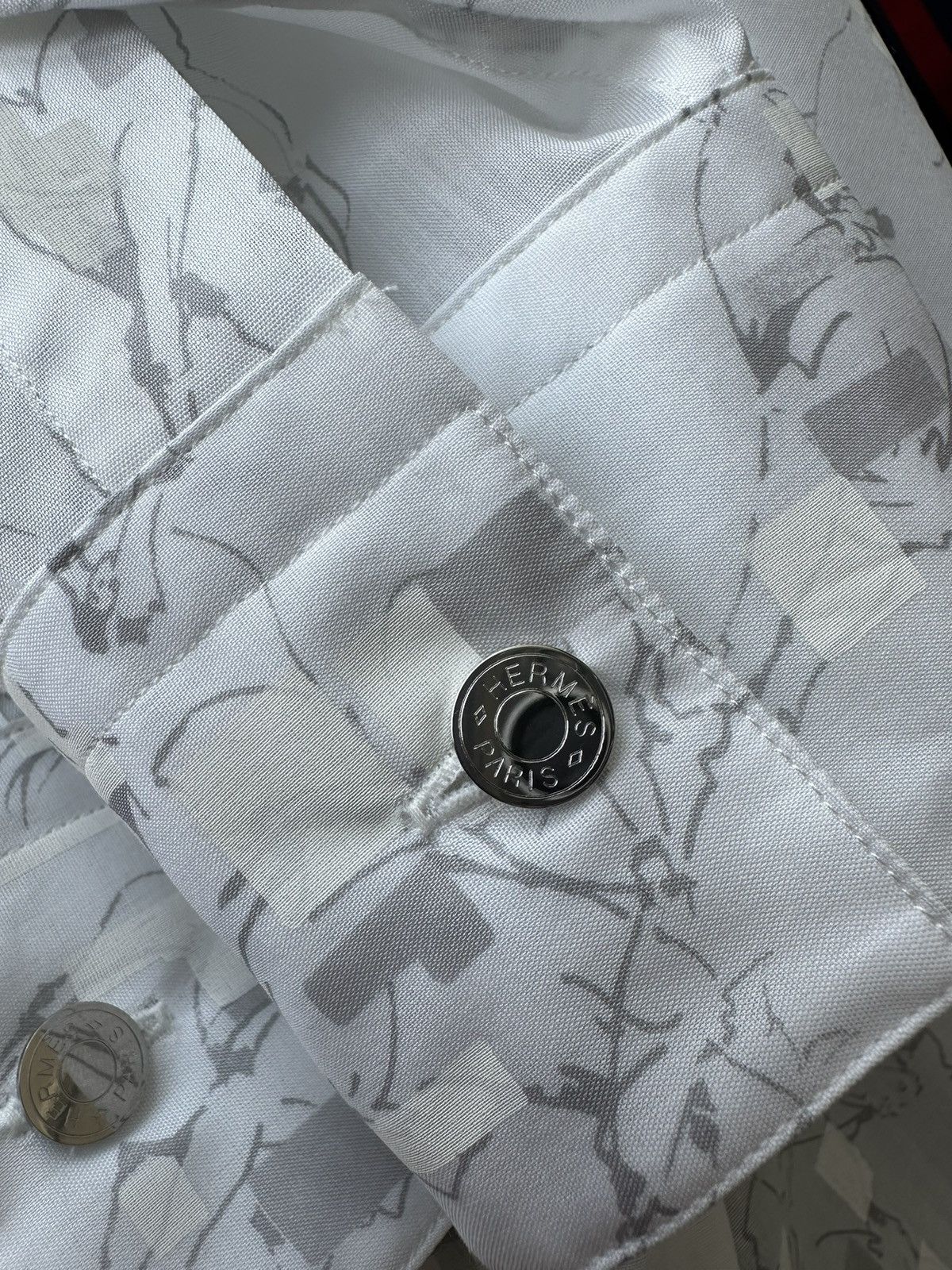 Hermes Super Runway Hermes Equestrian Shirt Size US L / EU 52-54 / 3 - 11 Thumbnail