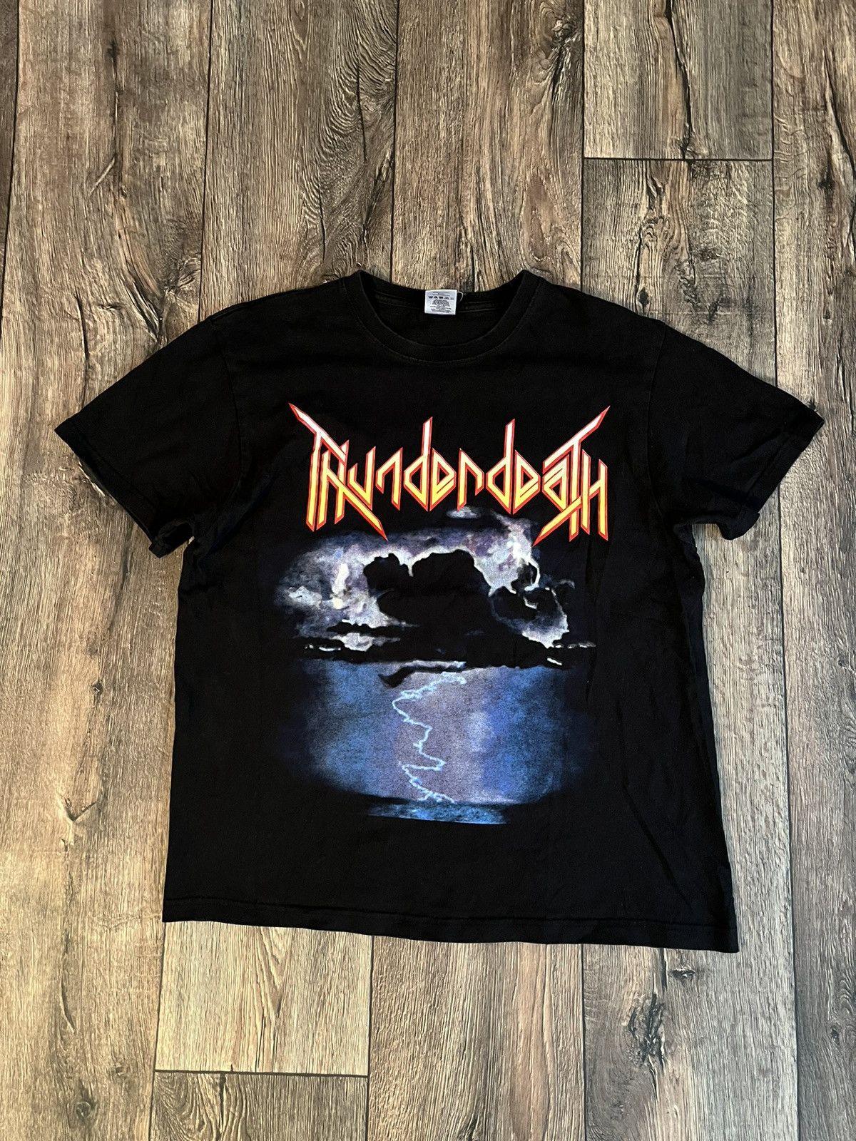 Rock Band Vintage Virgin Killer Thunder Death T Shirt | Grailed