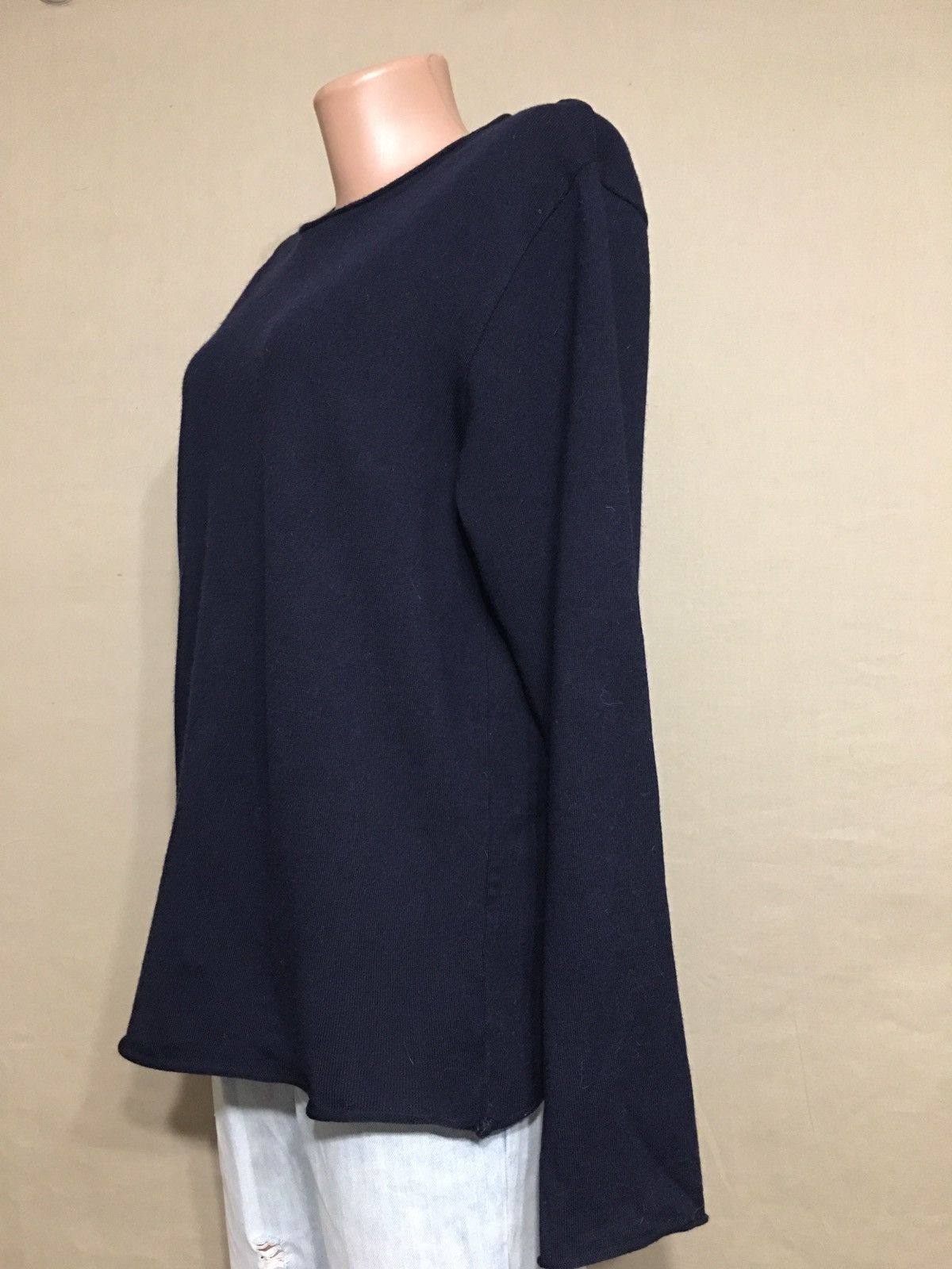 Other OMEN Pure Wool Navy Blue Sweater Jumper Size M Size M / US 6-8 / IT 42-44 - 2 Thumbnail