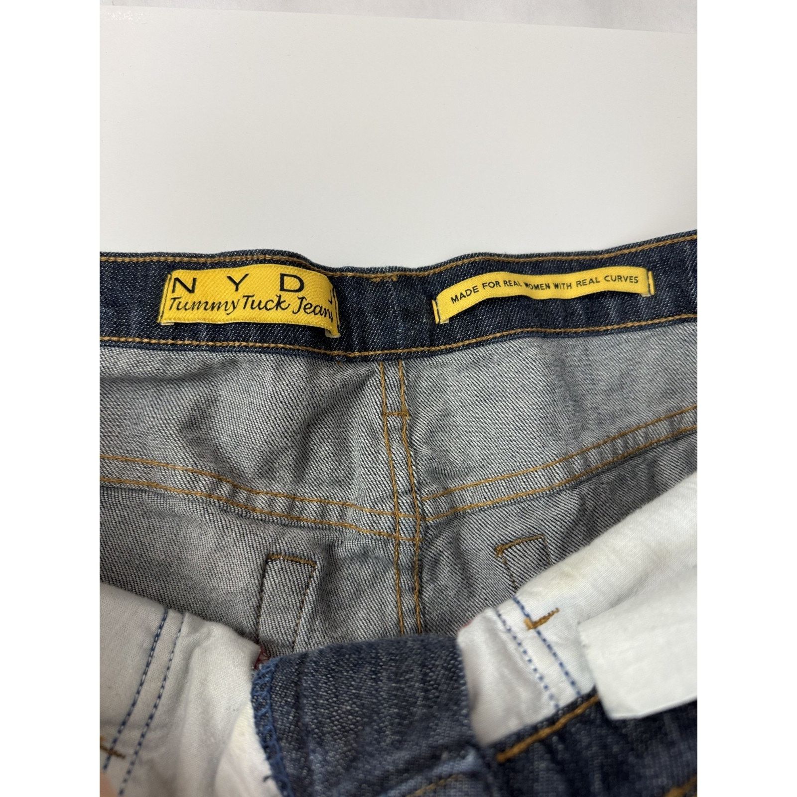 NYDJ NYDJ Tummy Tuck Jeans Bootcut Dark Wash Made In USA 18 Size 40" / US 18 - 7 Thumbnail