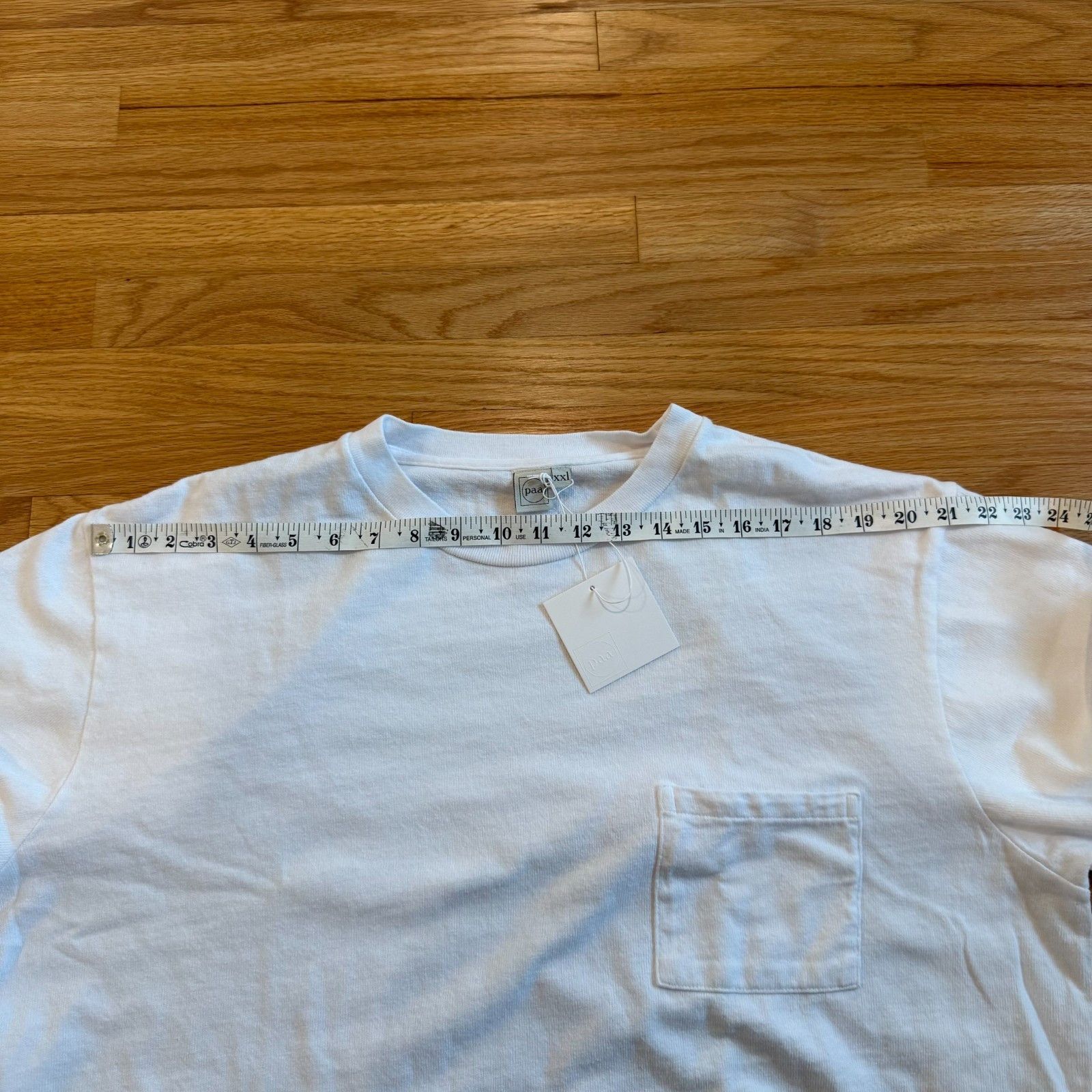 Paa House of Paa Long Heavyweight Long Sleeve Tee Two in White Size US XXL / EU 58 / 5 - 3 Thumbnail