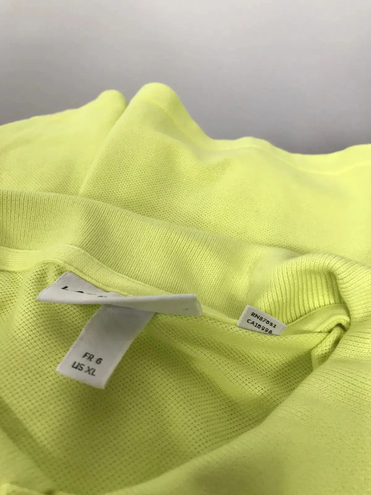 Designer × Lacoste × Vintage Lacoste polo t-shirt size xl Size US XL / EU 56 / 4 - 4 Thumbnail