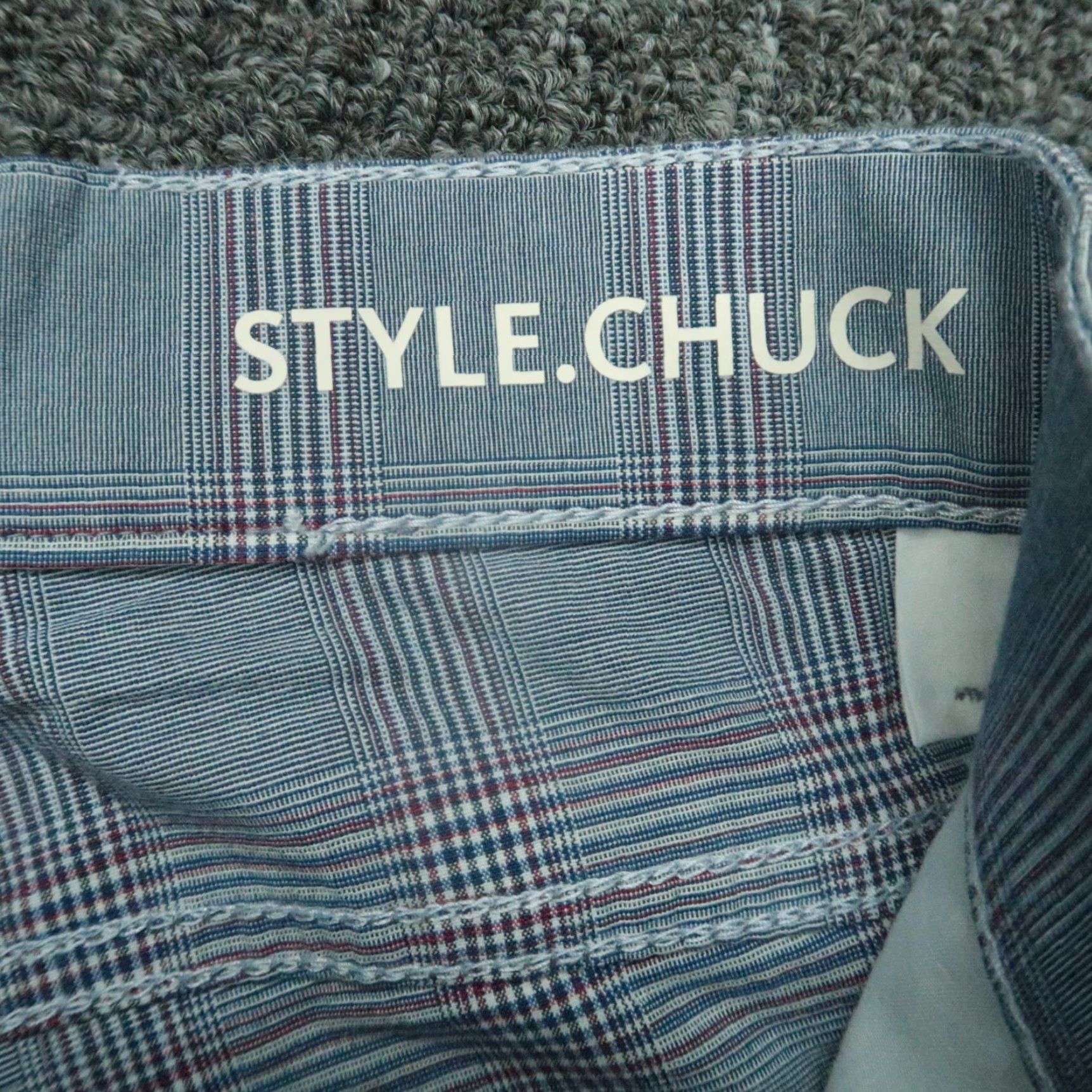 BRAX BRAX Men Pants Chino 5-Pocket Regular 28x29 Blue Plaid Belt Loops Stretch Ultralight Vintage? No, Unsure. 90s? Not applicable Mens Size US 28 / EU 44 - 4 Thumbnail