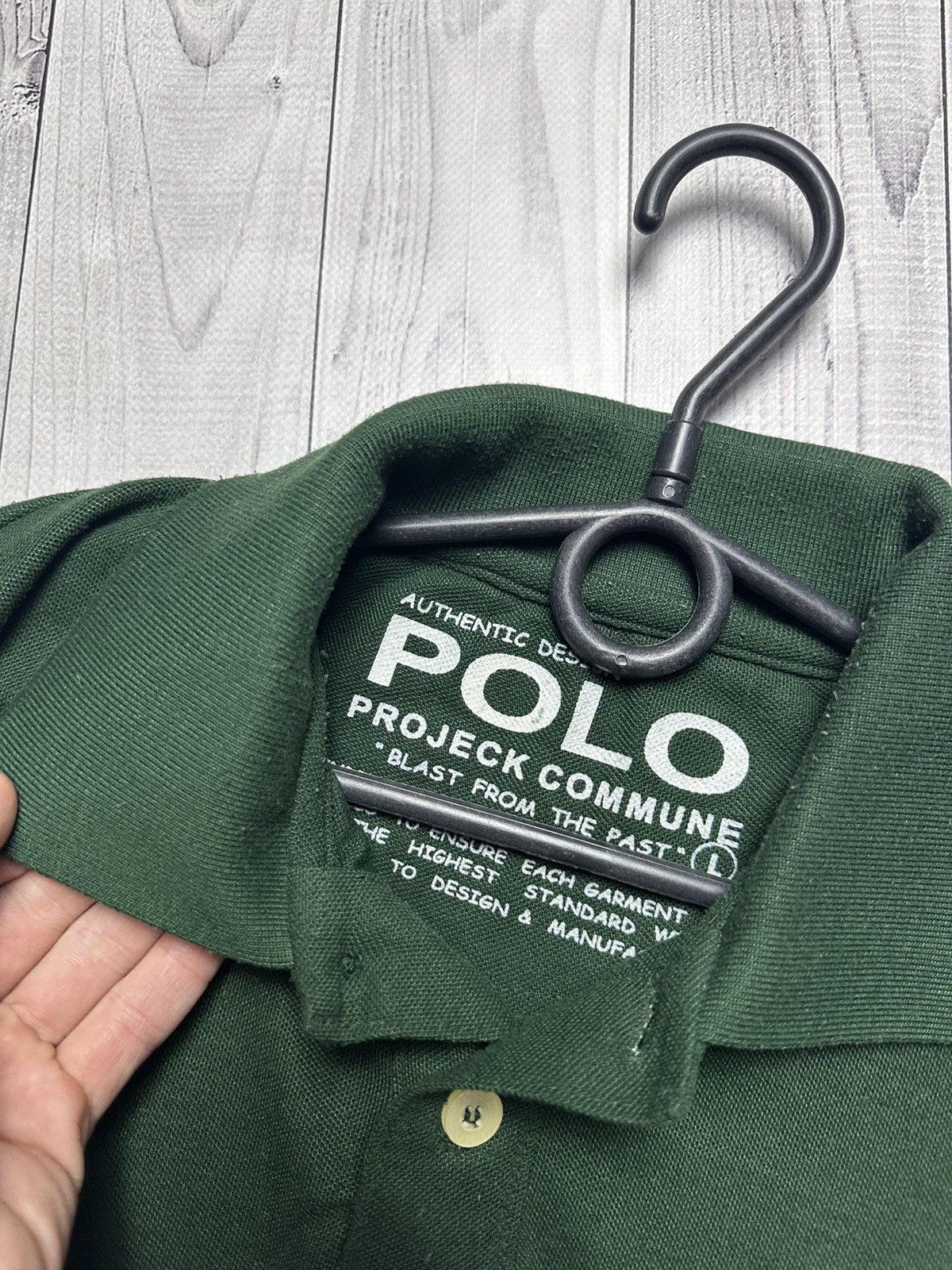 Polo Ralph Lauren × Vintage Vintage polo Ralph Lauren size S/M green logo Size US M / EU 48-50 / 2 - 4 Thumbnail