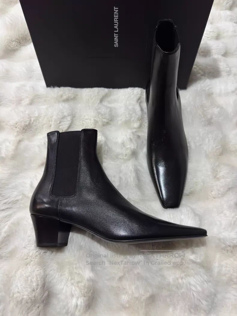 Saint Laurent Paris Saint Laurent Paris Boots Men's Boots Size US 8 / EU 41 - 1 Thumbnail