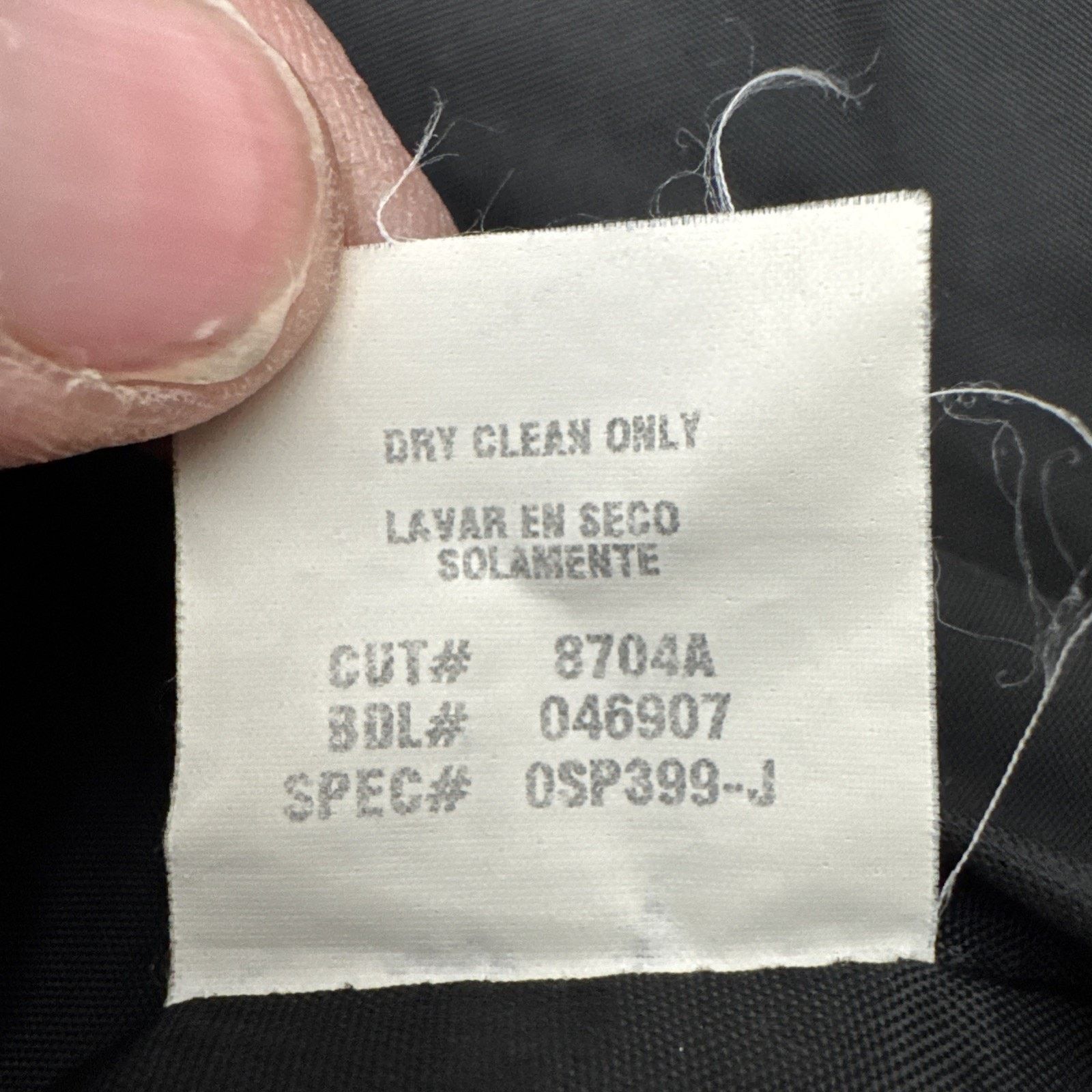 Other Carlo Stella Suit Coat Mens 44L Retro Preppy Office Dapper Size 44L - 8 Thumbnail